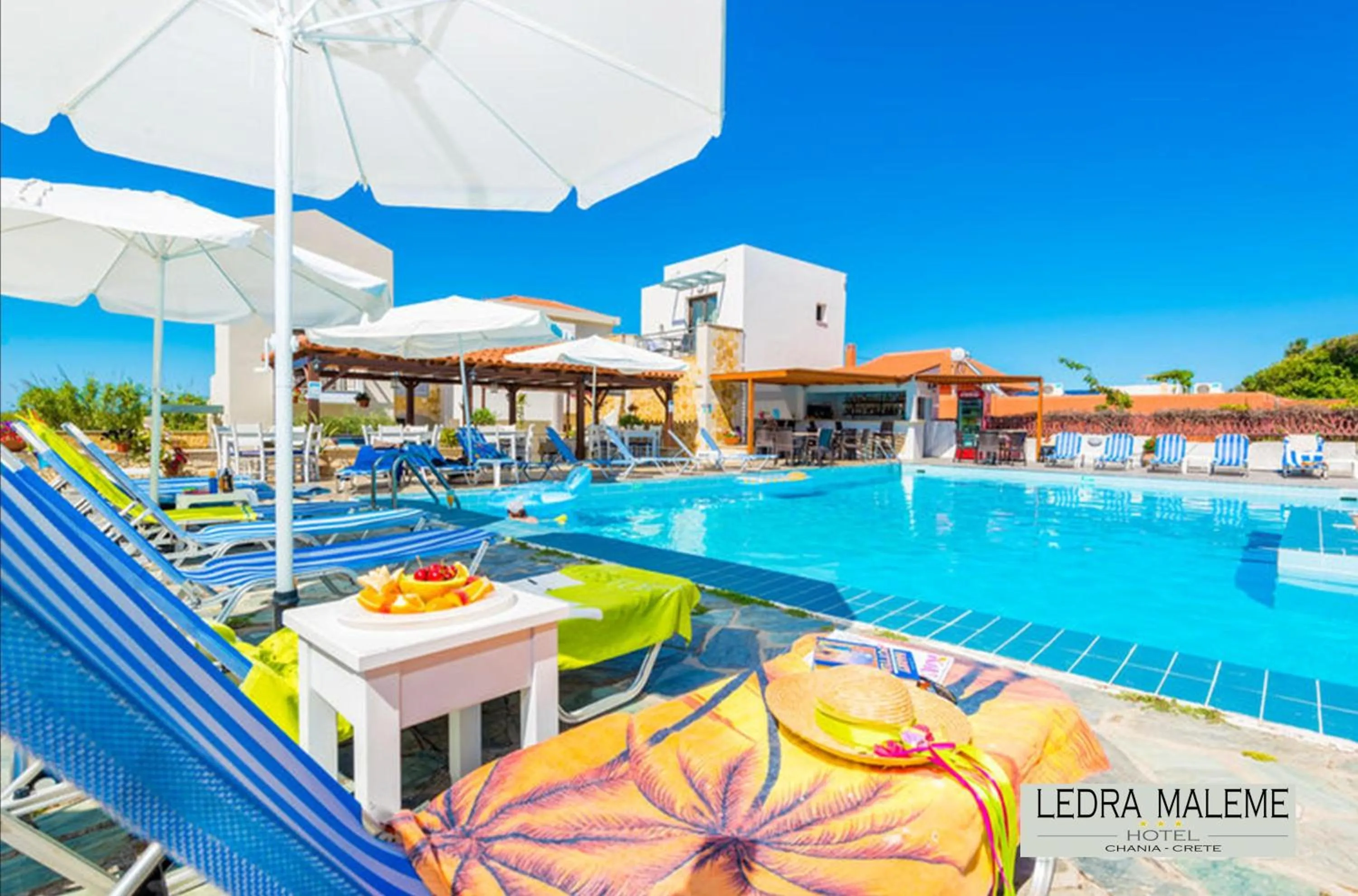 Swimming pool in Ledra Maleme Hotel