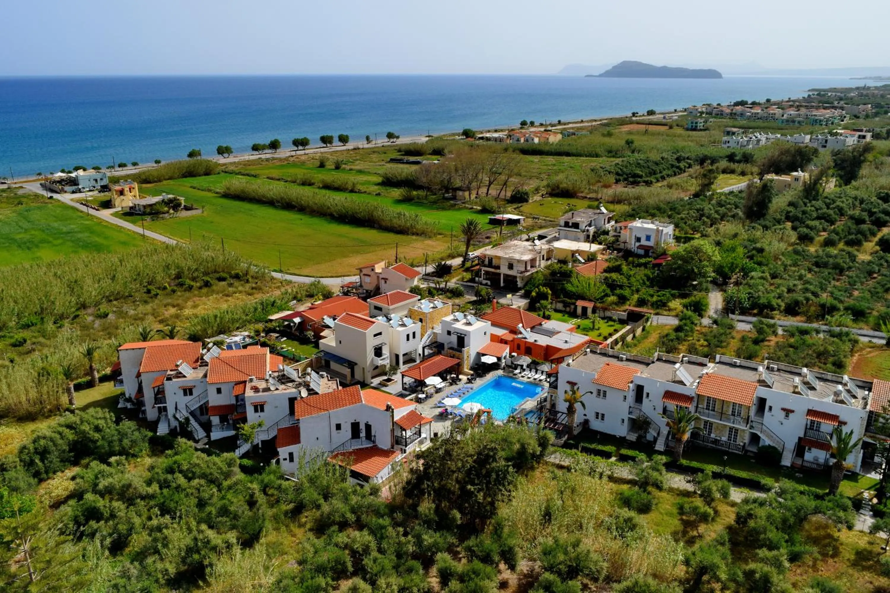 Beach in Ledra Maleme Hotel
