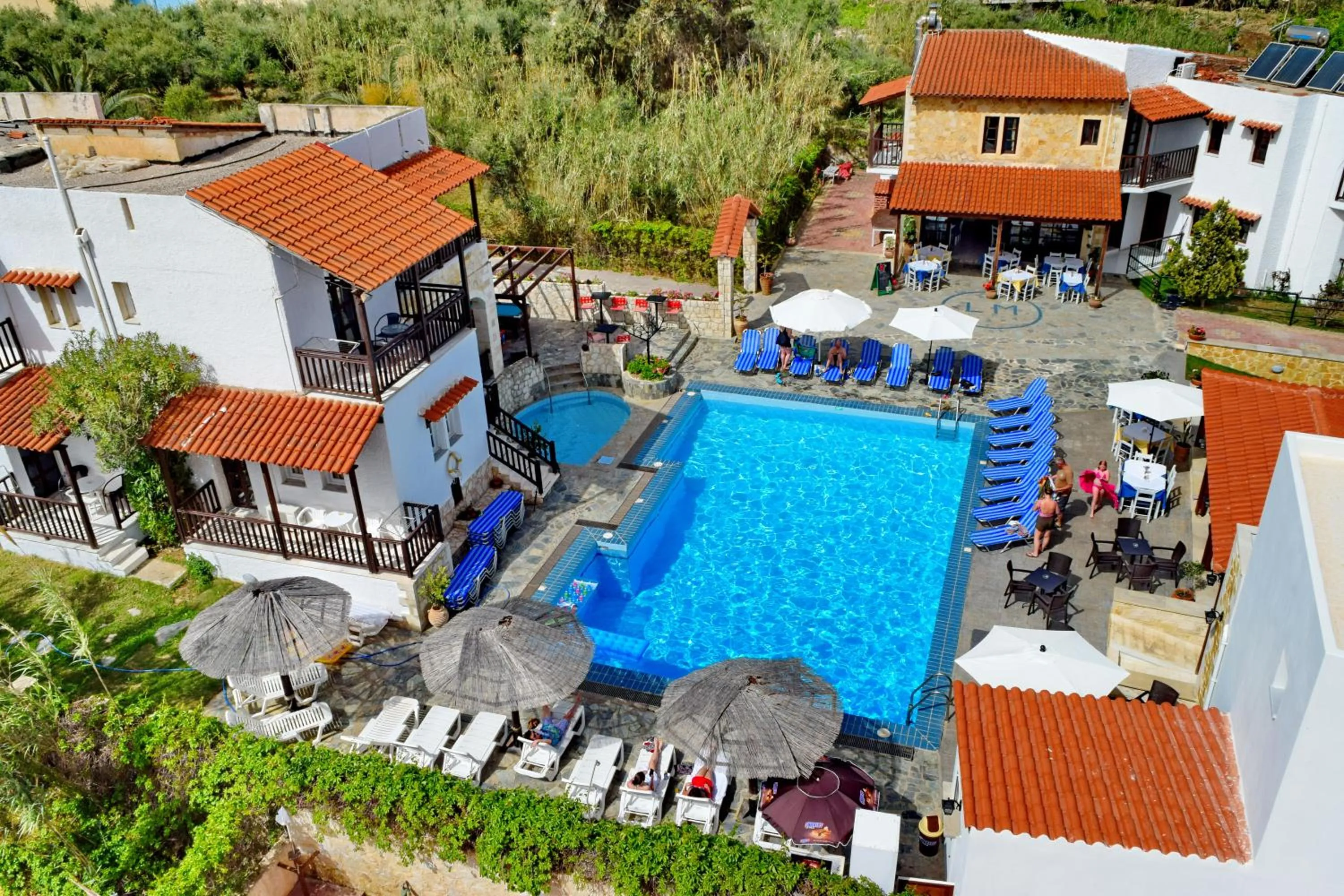 Swimming pool in Ledra Maleme Hotel