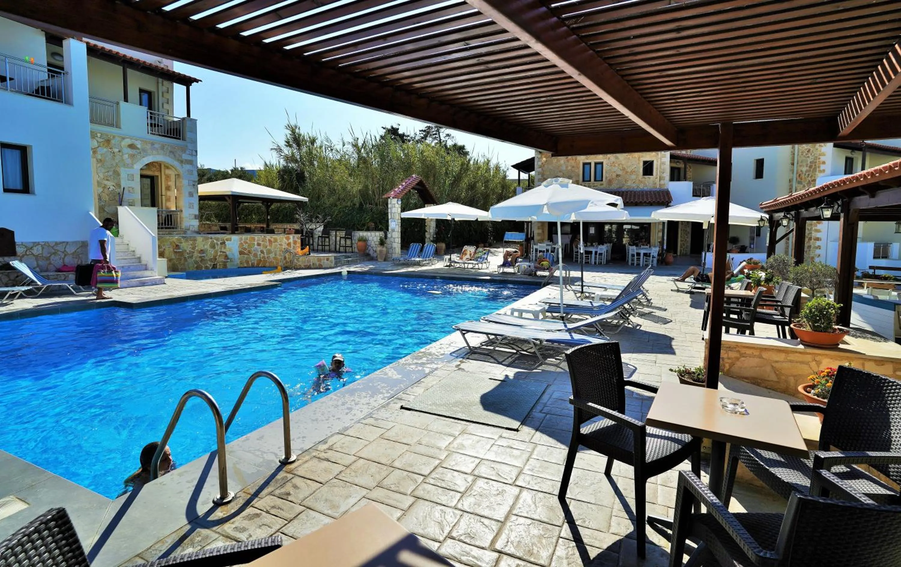 Swimming pool in Ledra Maleme Hotel