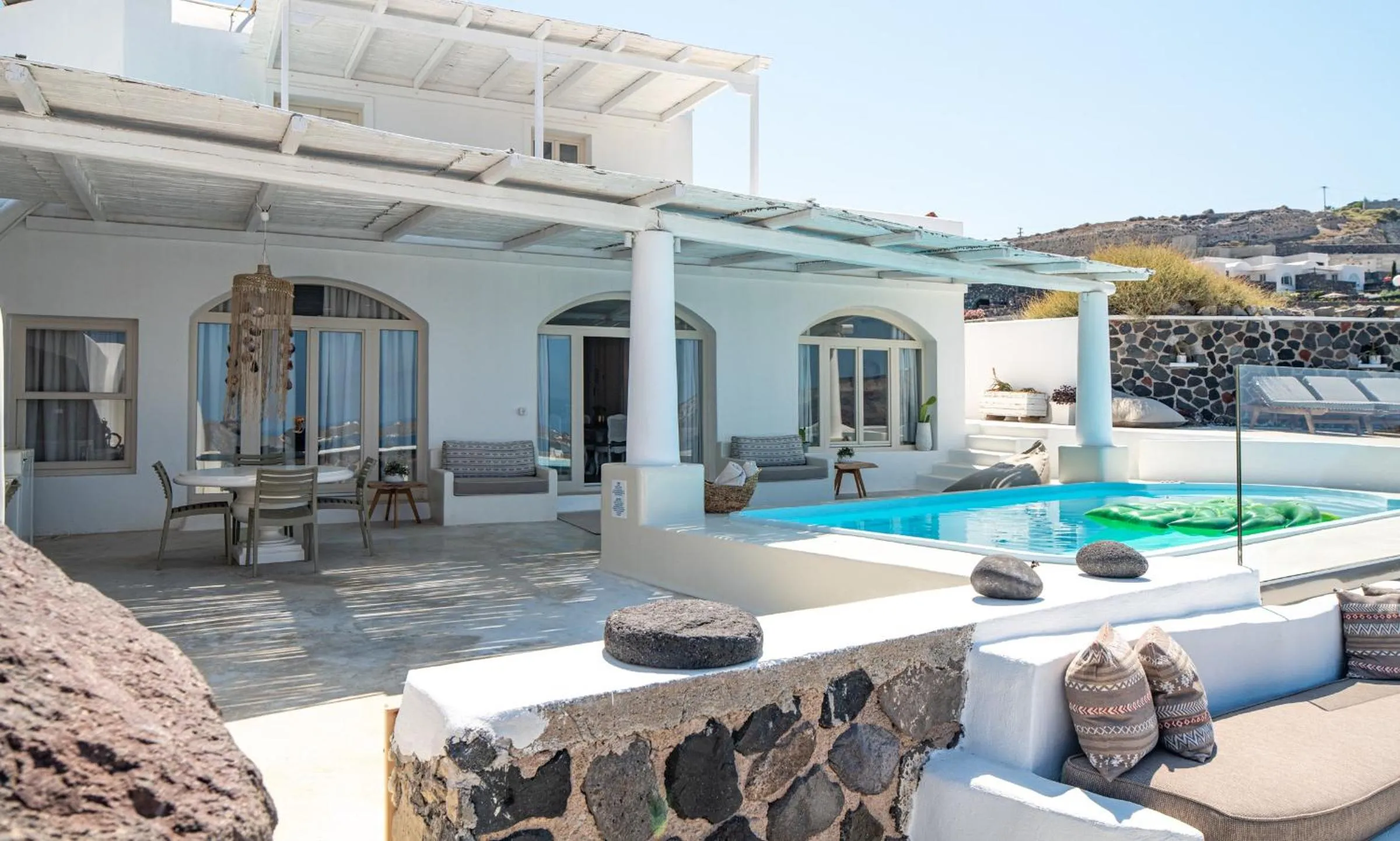 Balcony/Terrace in Ode Villa Oia Caldera & Sunset View