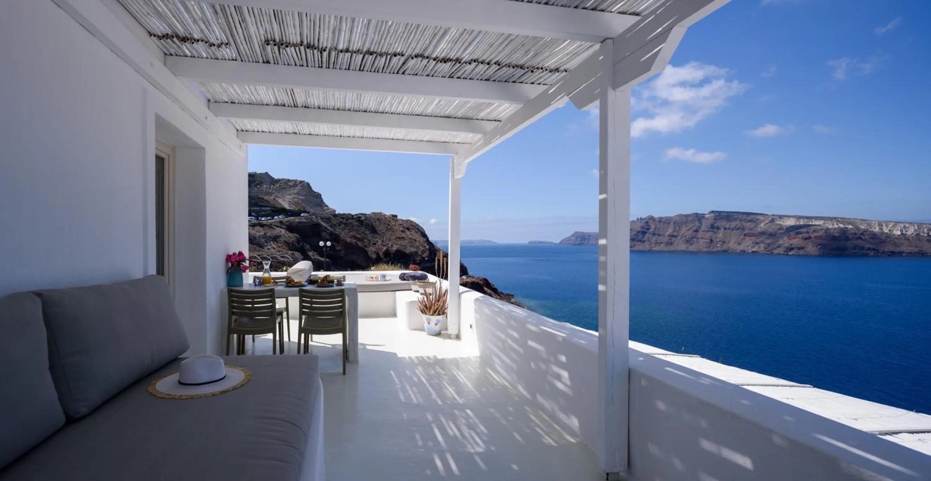 Balcony/Terrace in Ode Villa Oia Caldera & Sunset View