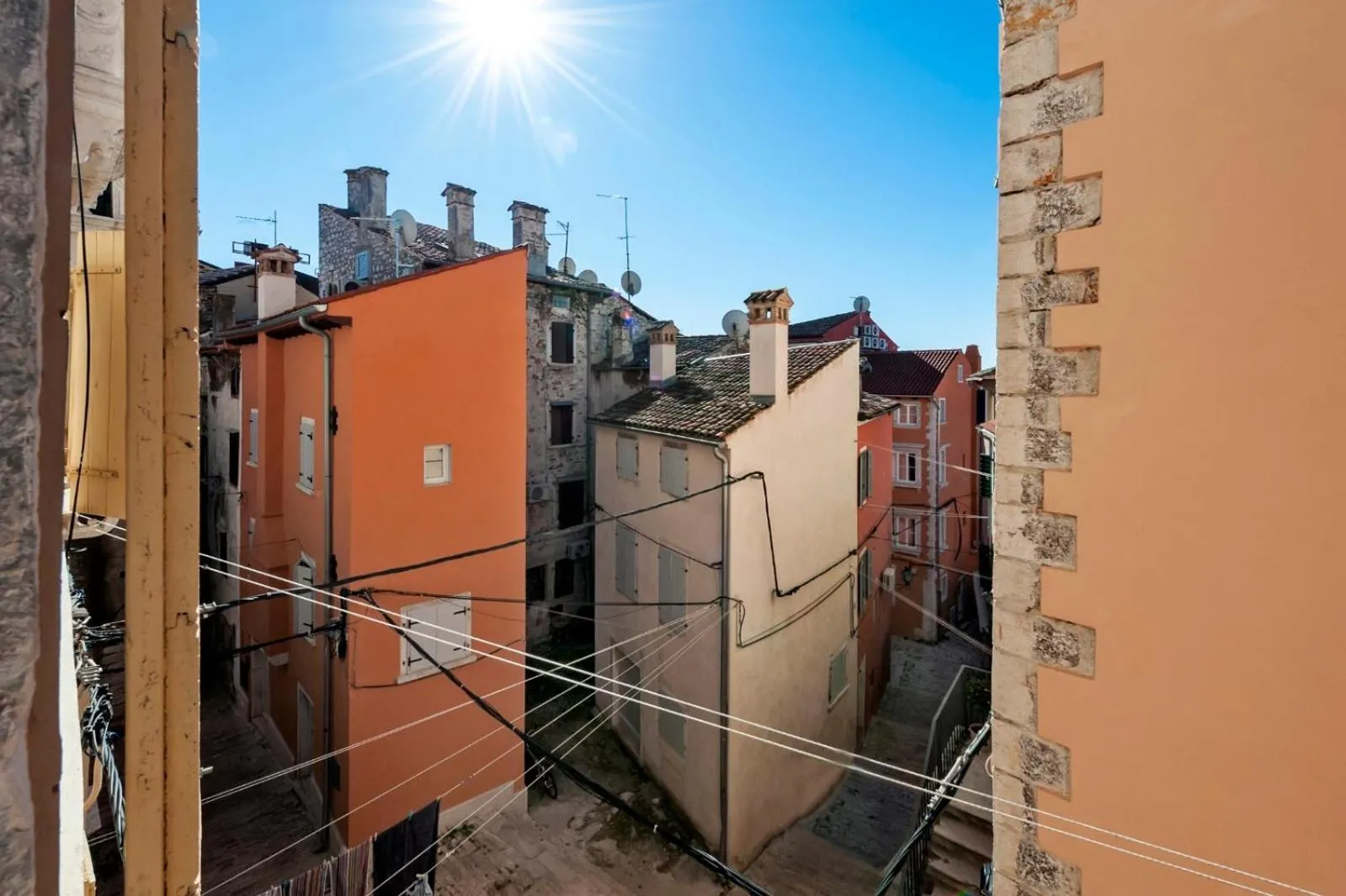 Street view in Apartments Casa Ivona