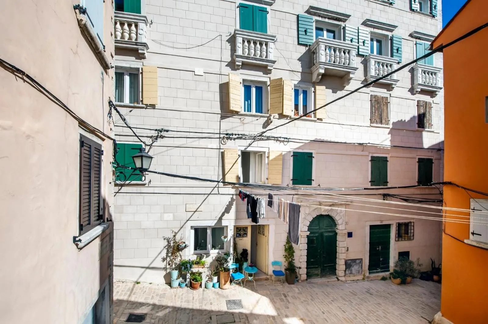 Street view in Apartments Casa Ivona