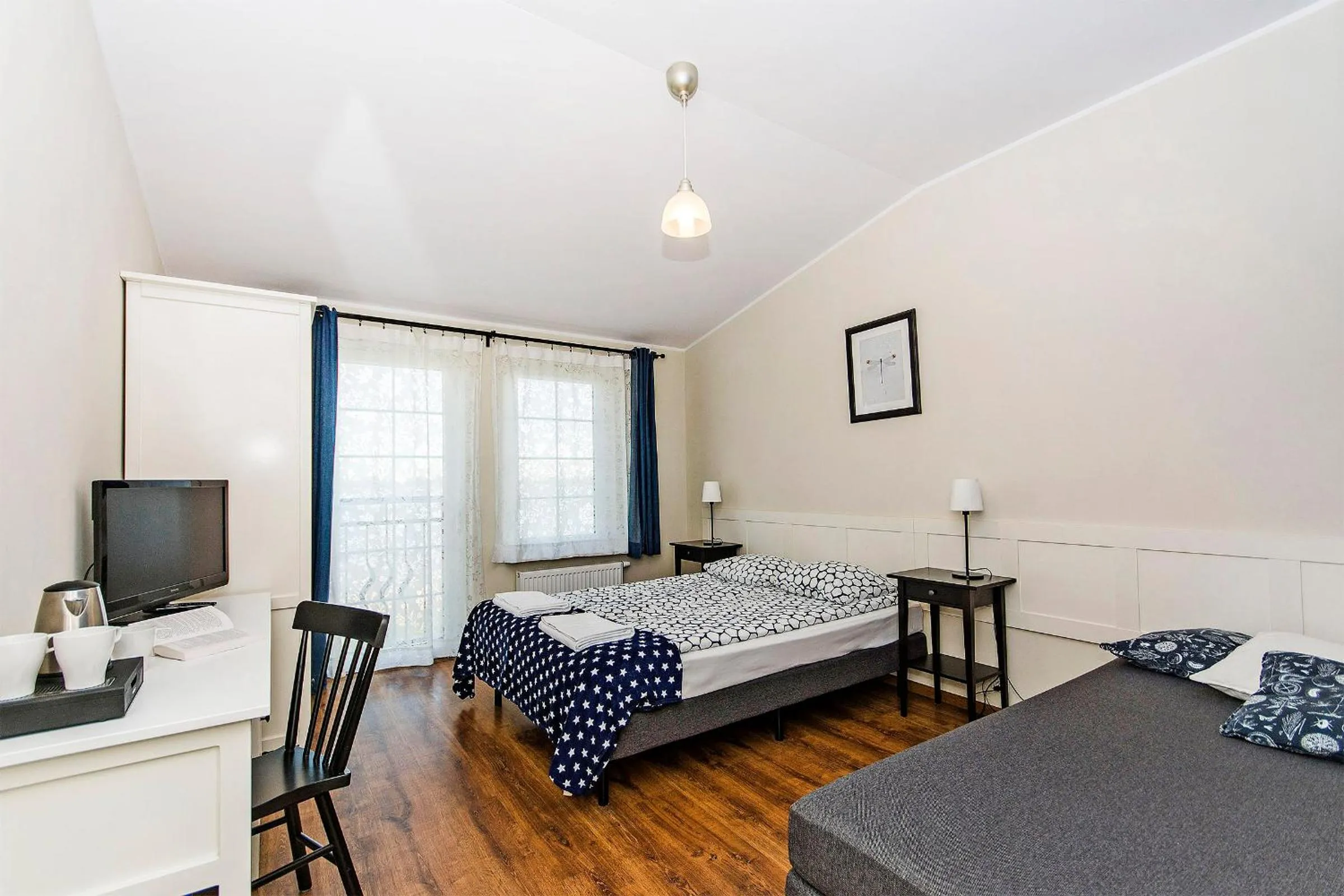 View (from property/room), Bed in Kurort Stara Wędzarnia