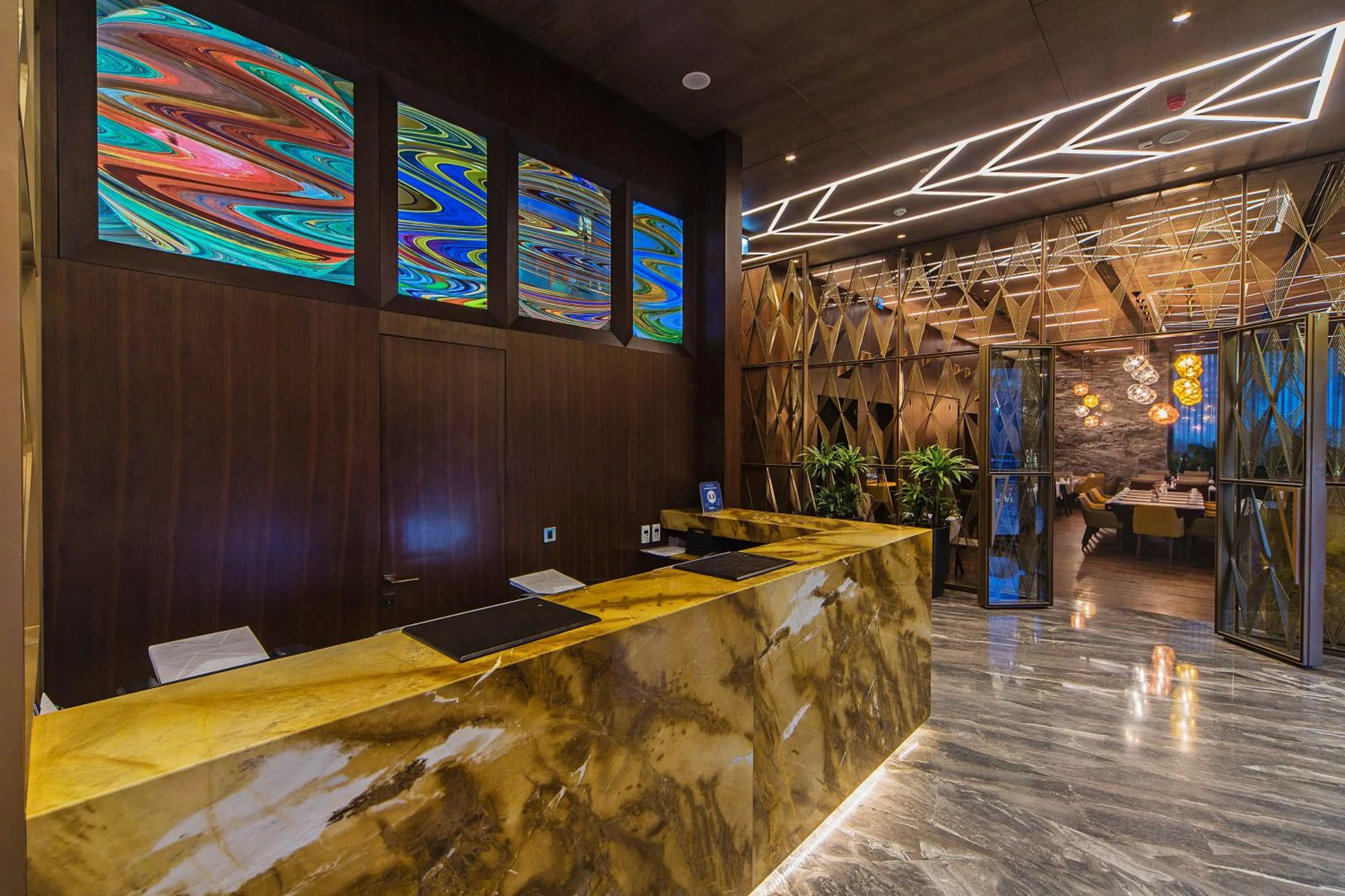 Decorative detail in Naz City Hotel Taksim - Special Category