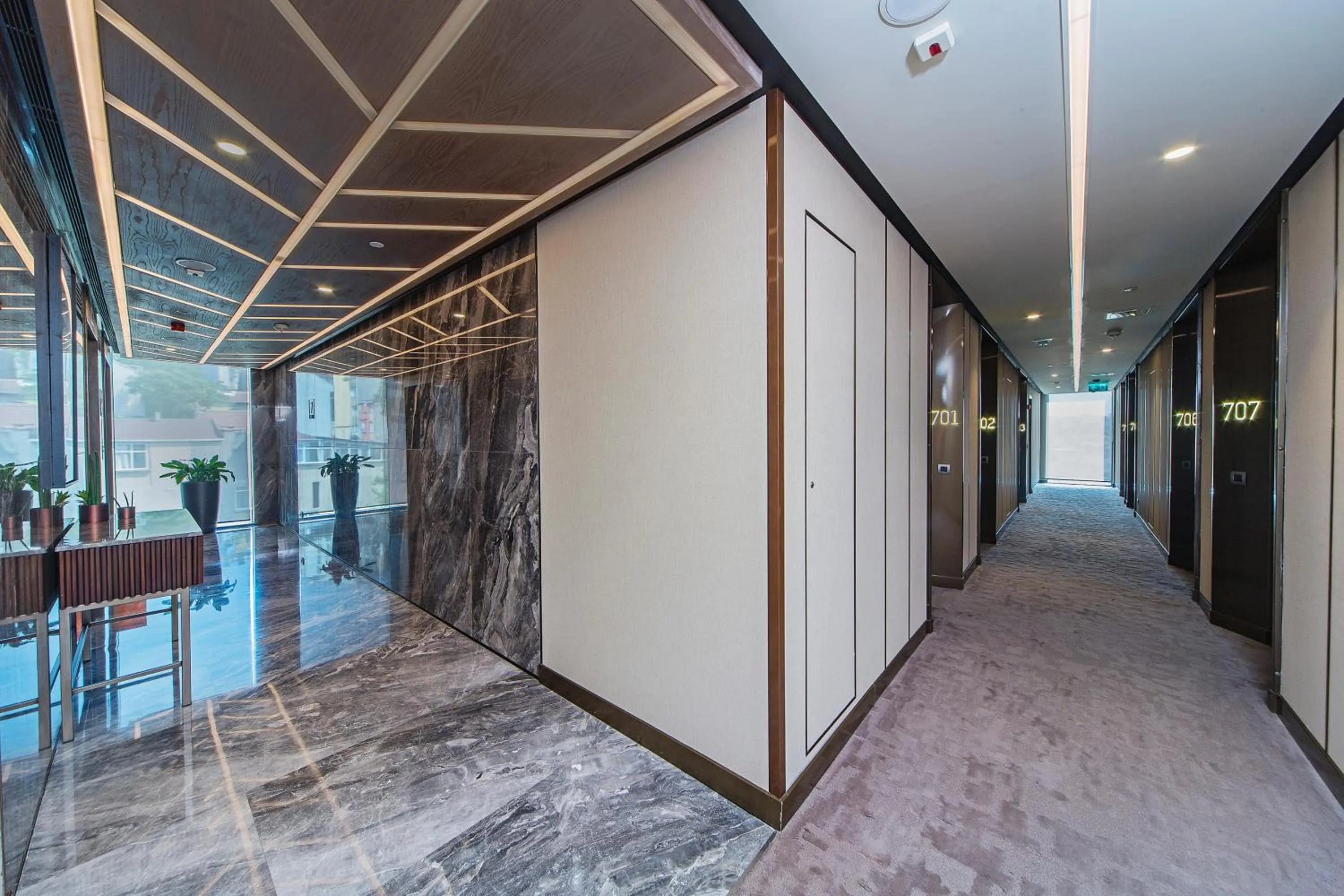 Decorative detail in Naz City Hotel Taksim - Special Category