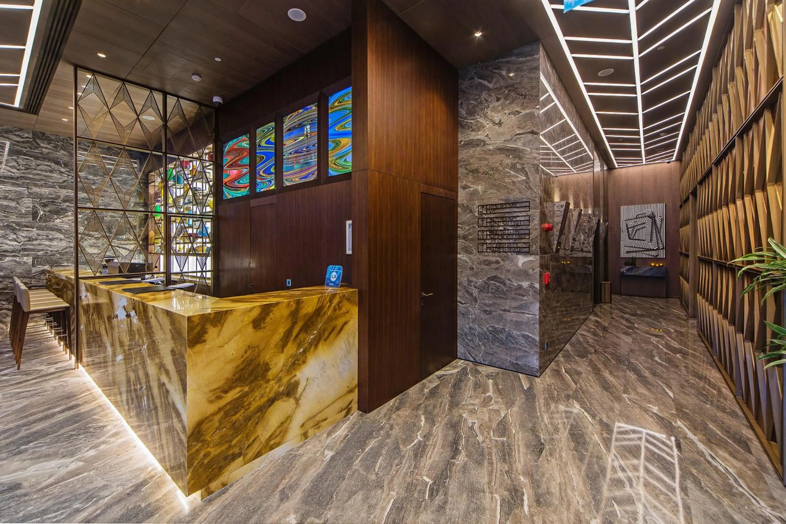 Decorative detail in Naz City Hotel Taksim - Special Category