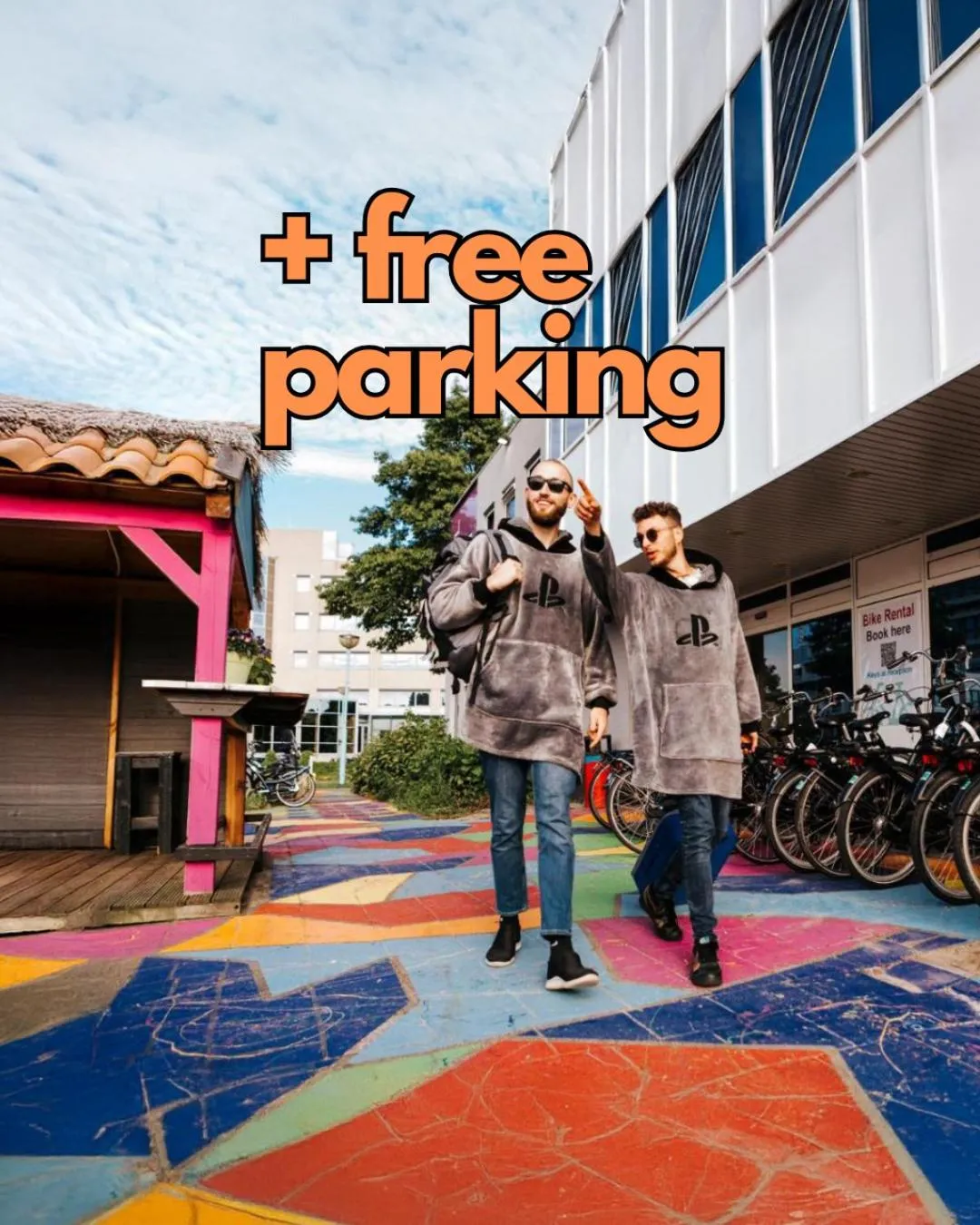 Property building in Amsterdam Teleport Hotel