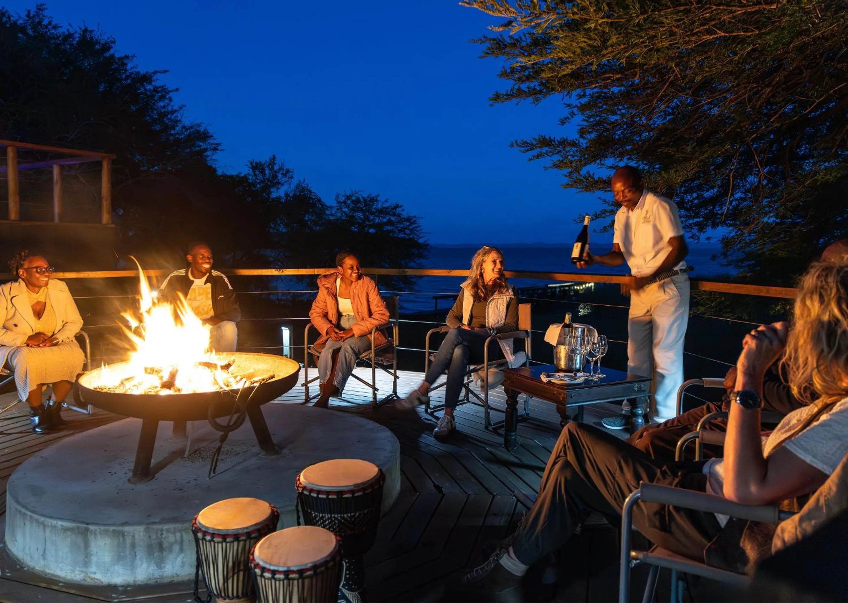 Patio in Malkoha Lake St Lucia