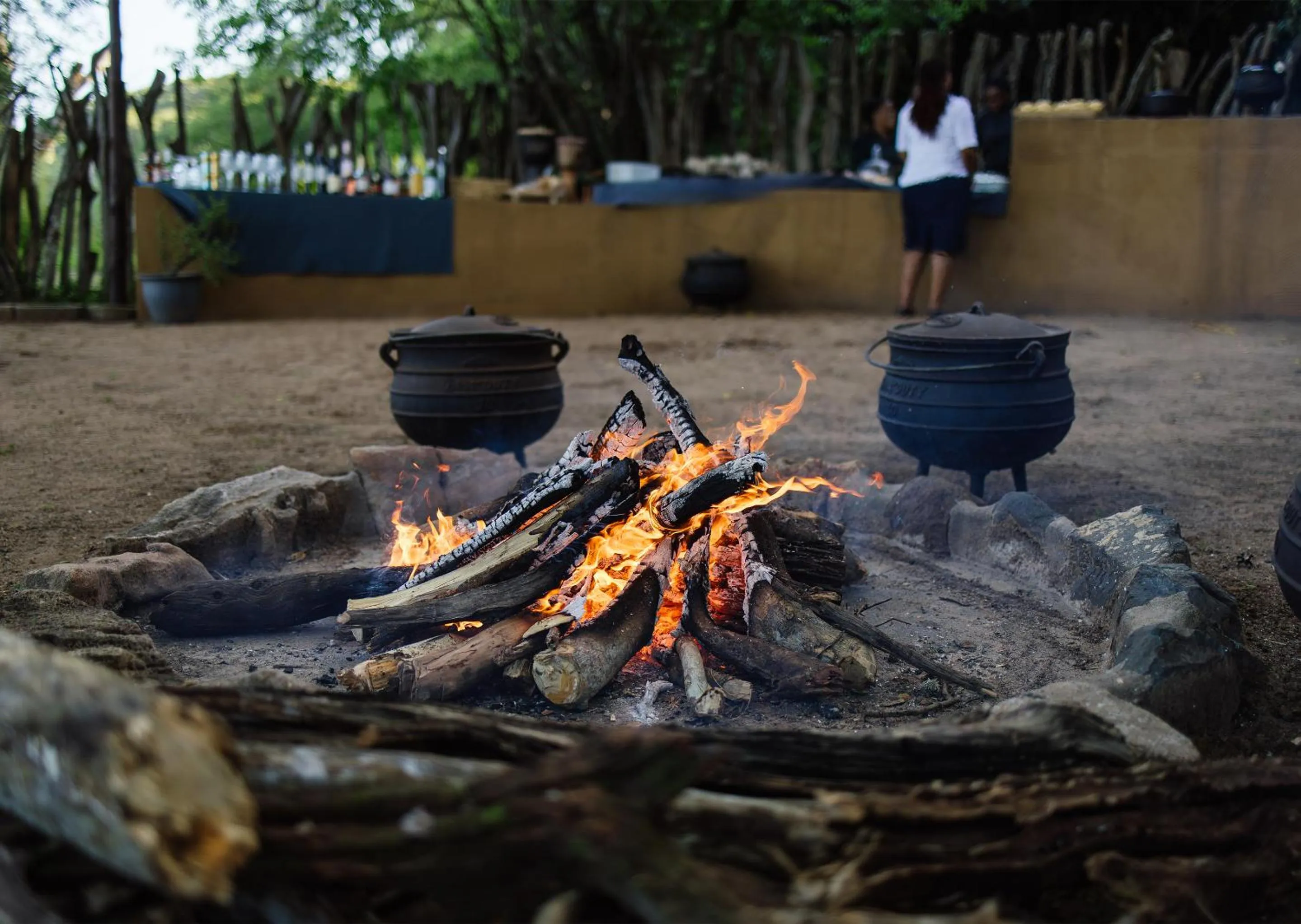 People in Malkoha Lake St Lucia