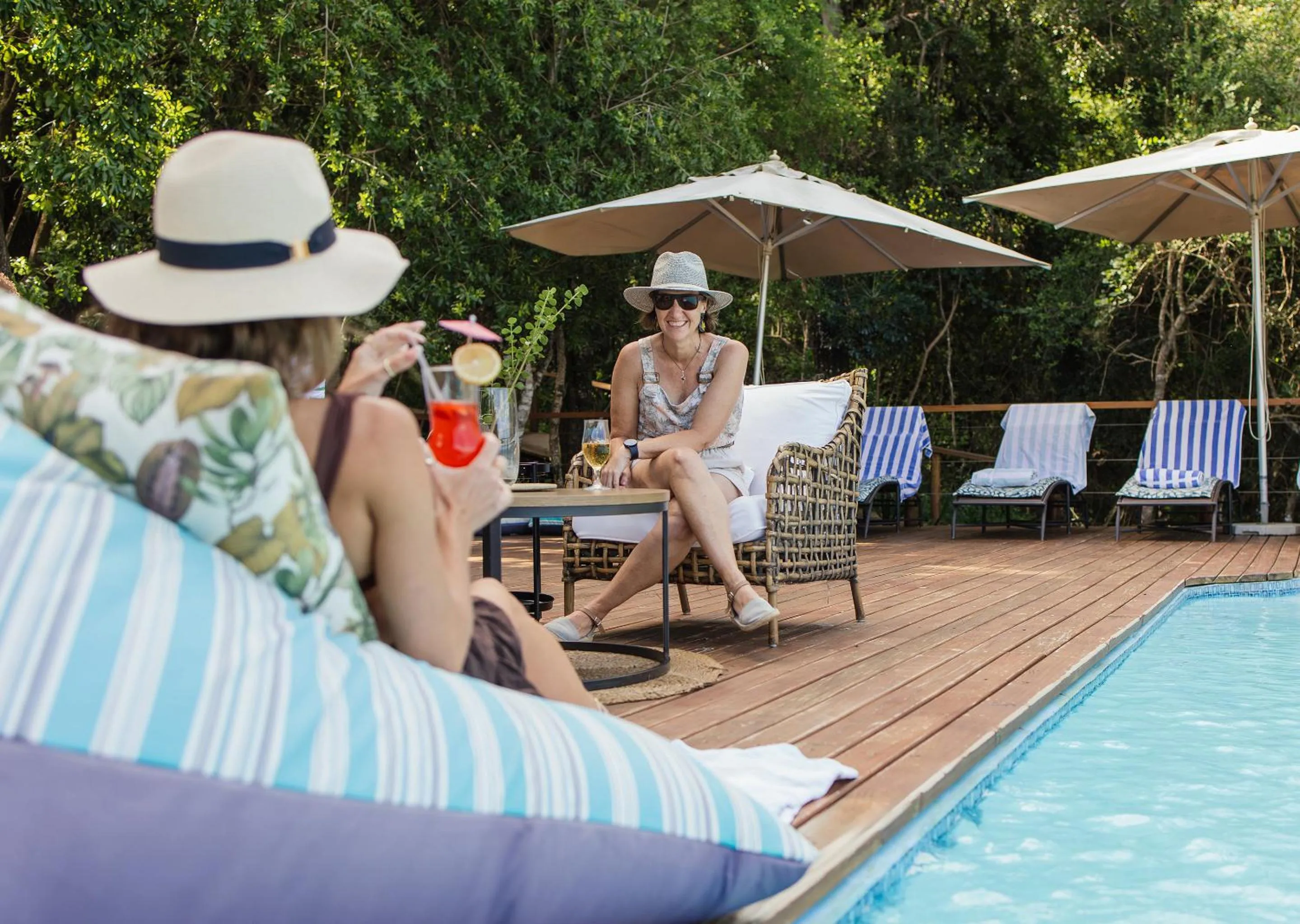 Patio in Malkoha Lake St Lucia