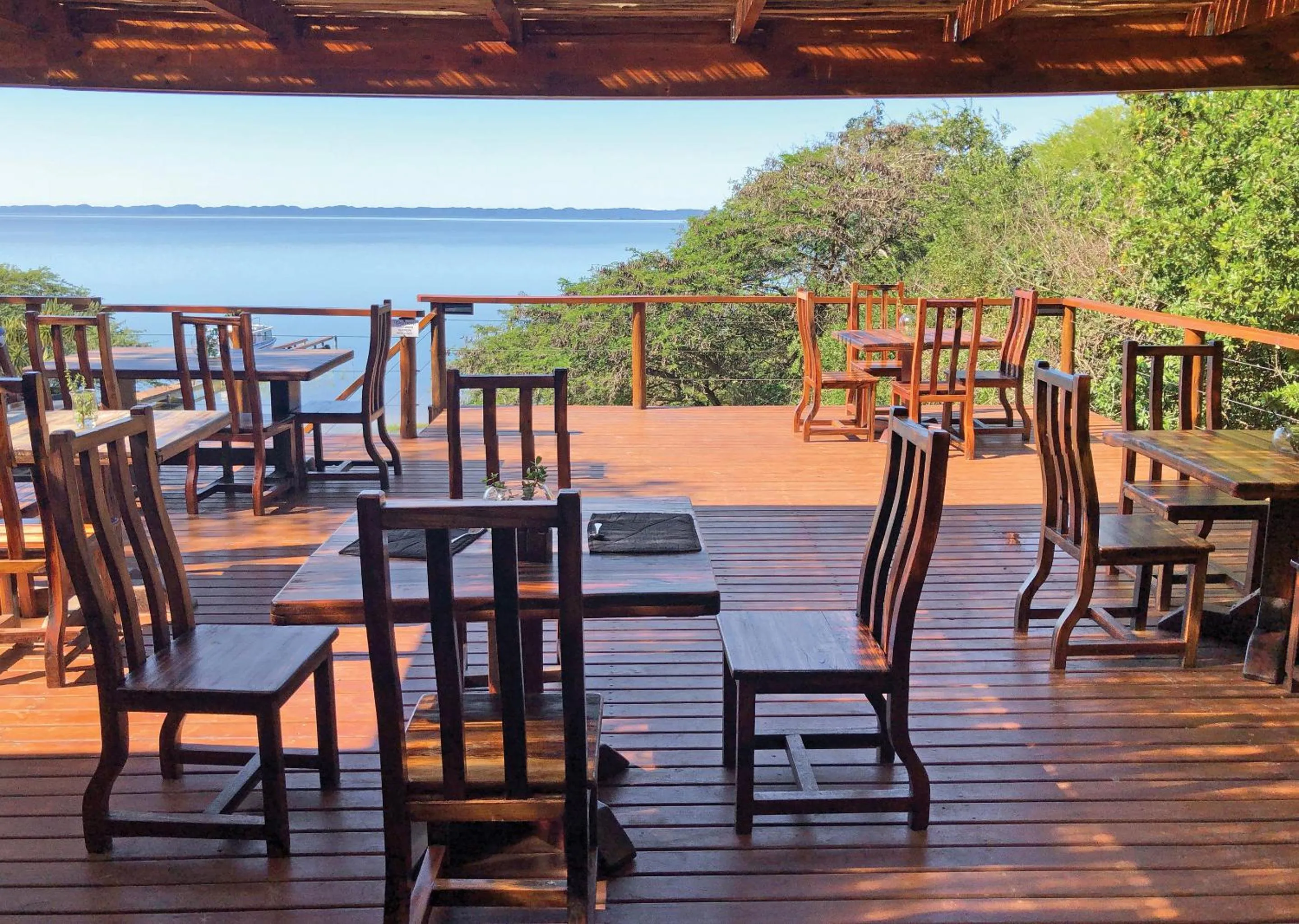 Patio in Nibela Lake Lodge by Dream Resorts