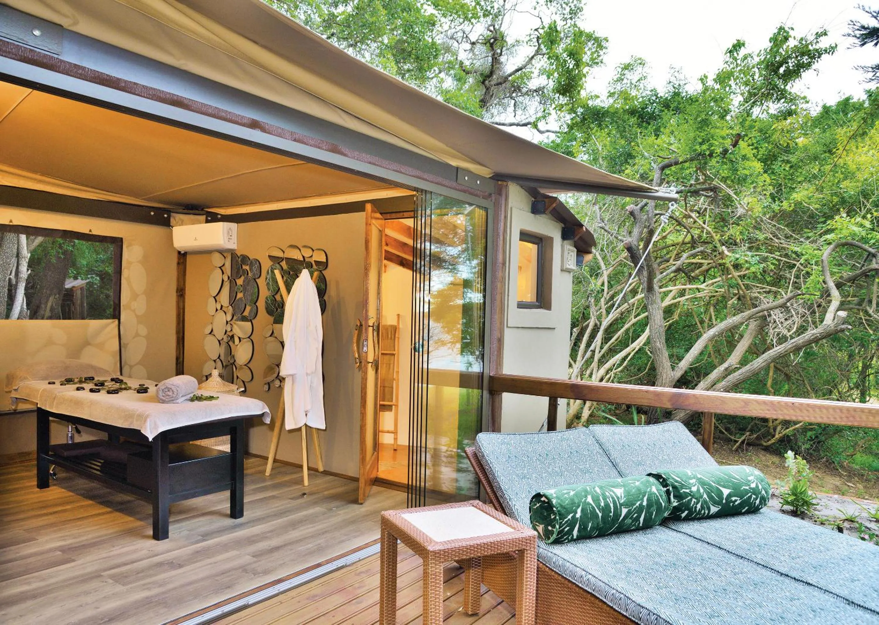 Patio in Nibela Lake Lodge by Dream Resorts