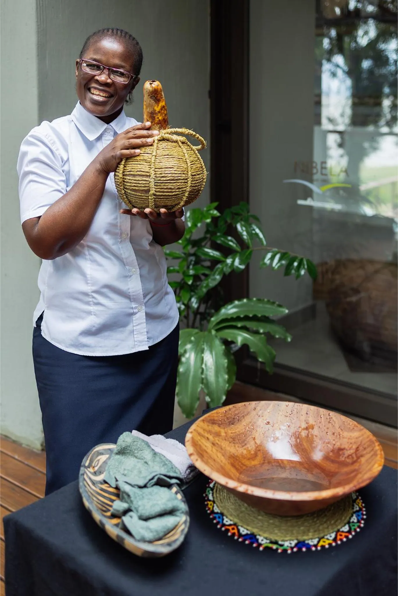 Staff in Malkoha Lake St Lucia
