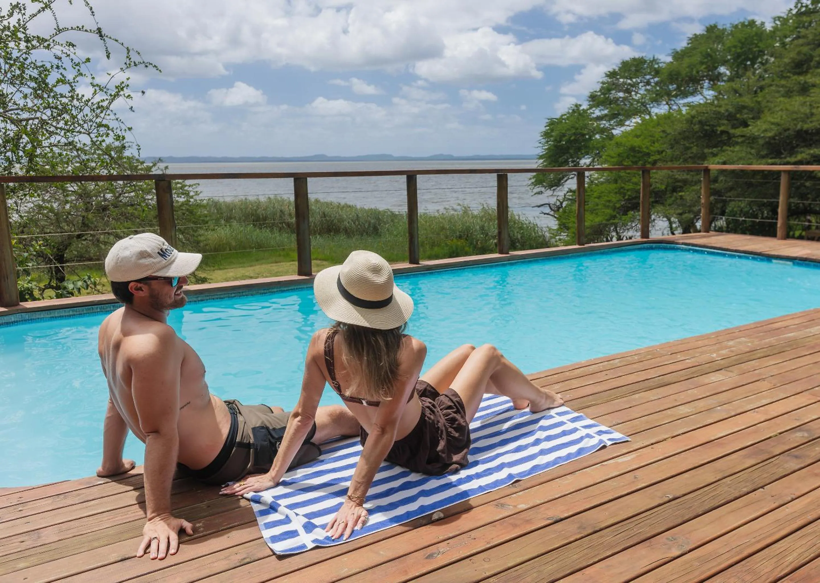 Day in Malkoha Lake St Lucia