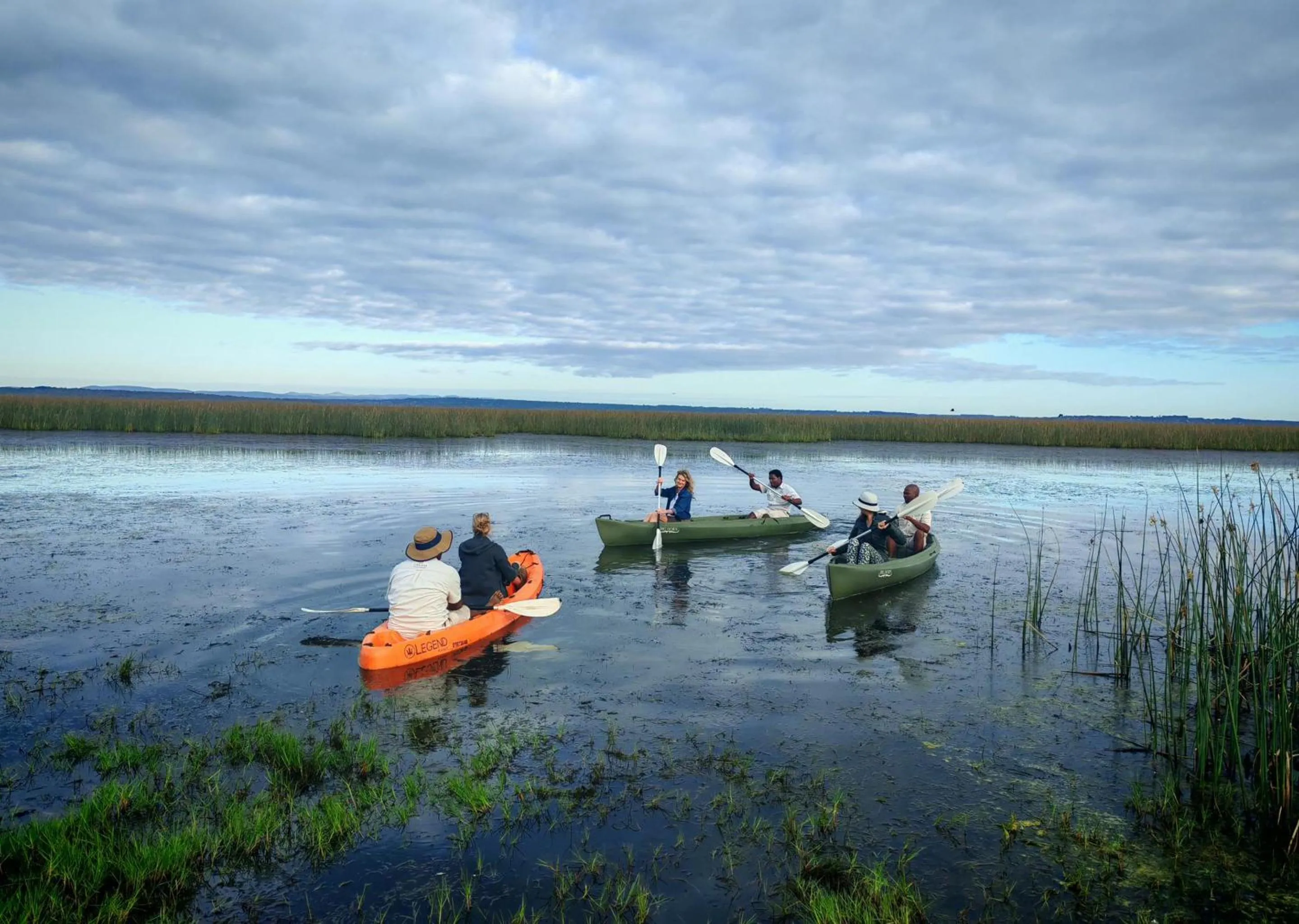 Day in Malkoha Lake St Lucia