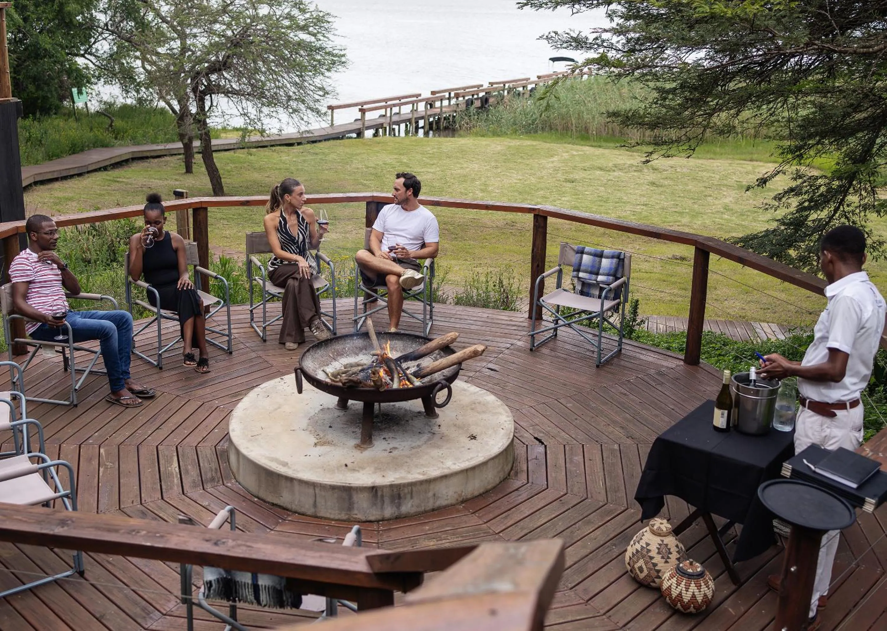 Patio in Malkoha Lake St Lucia