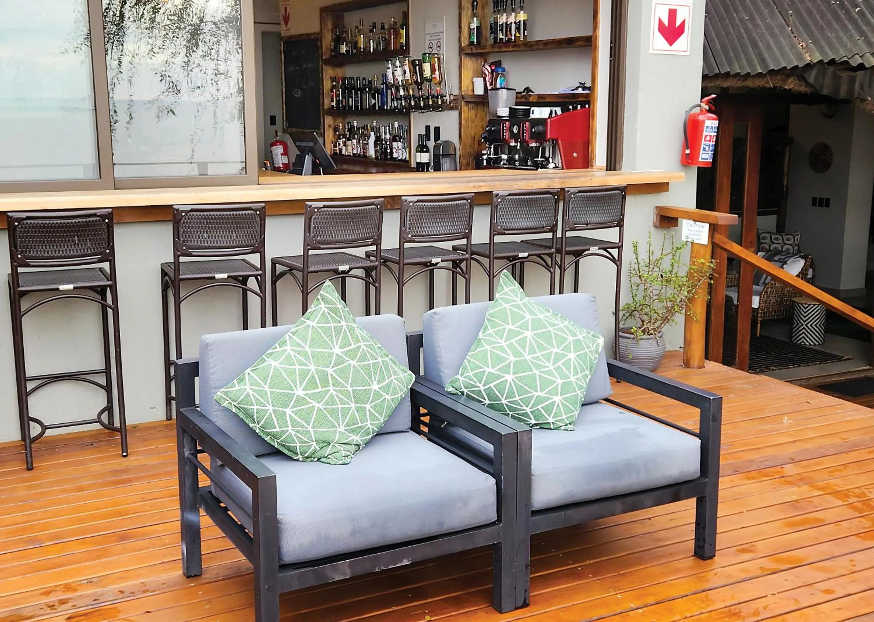 Patio in Nibela Lake Lodge by Dream Resorts