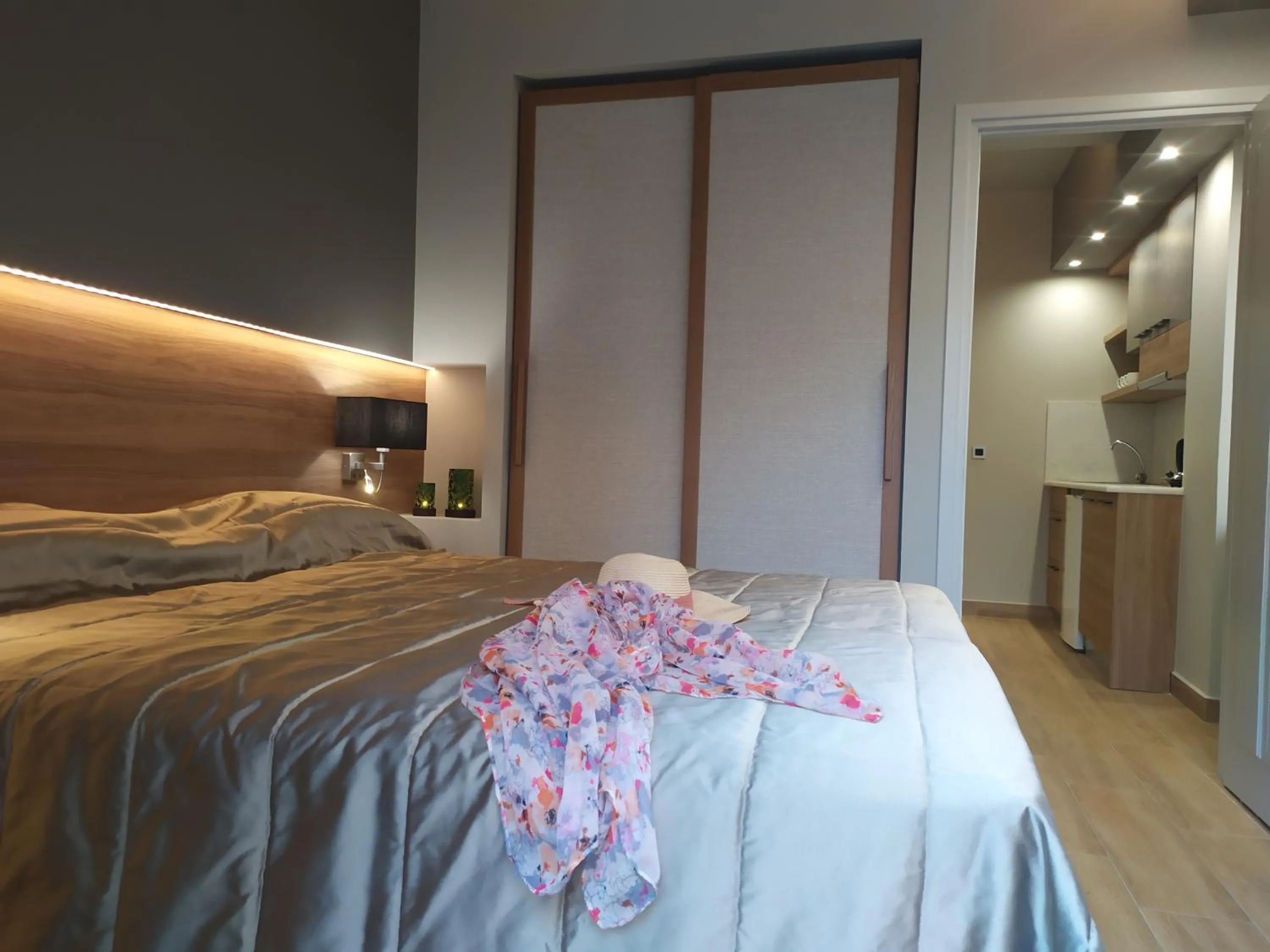 Bed in Lito Beach Hotel