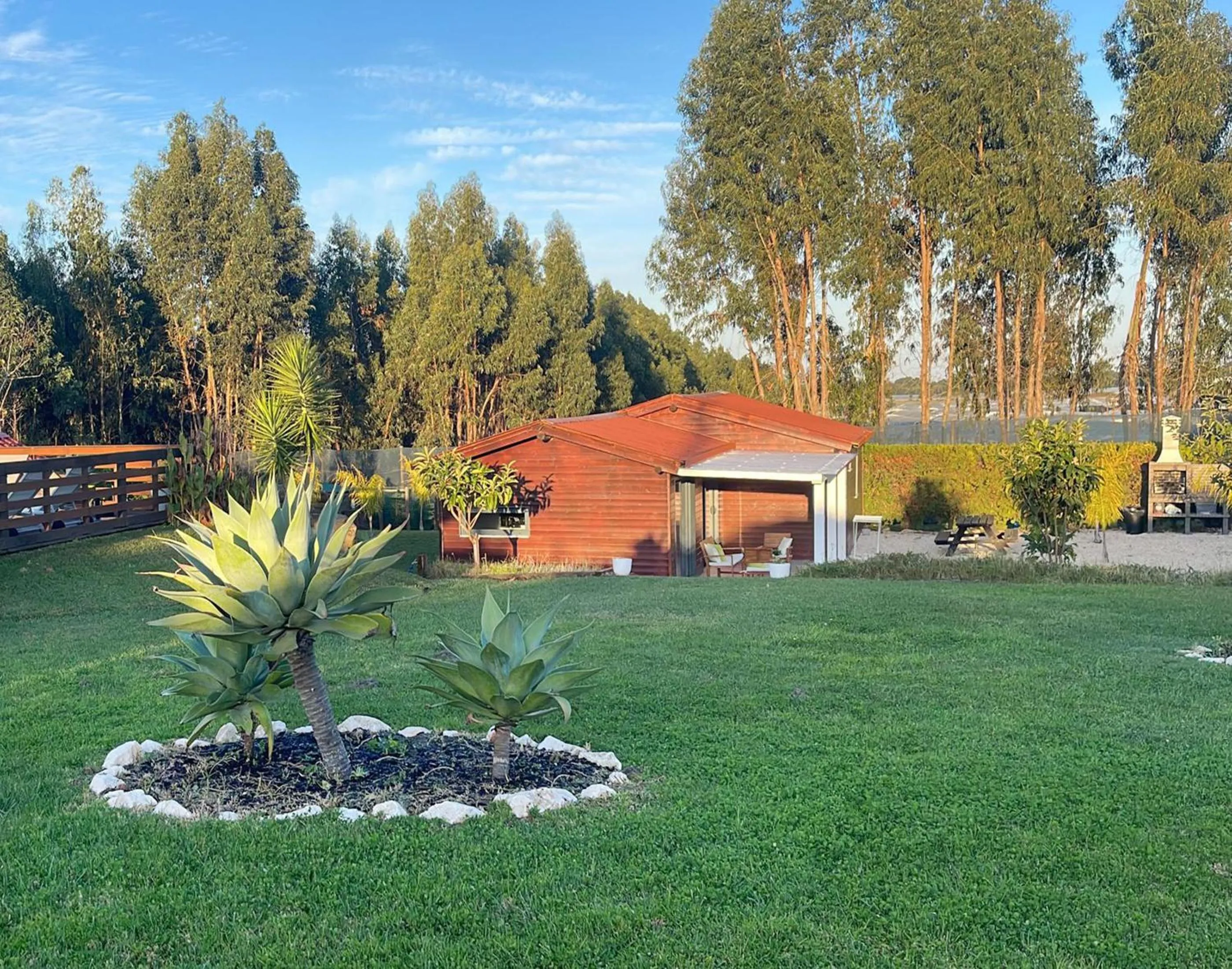 Garden in Herdade do Kuanza