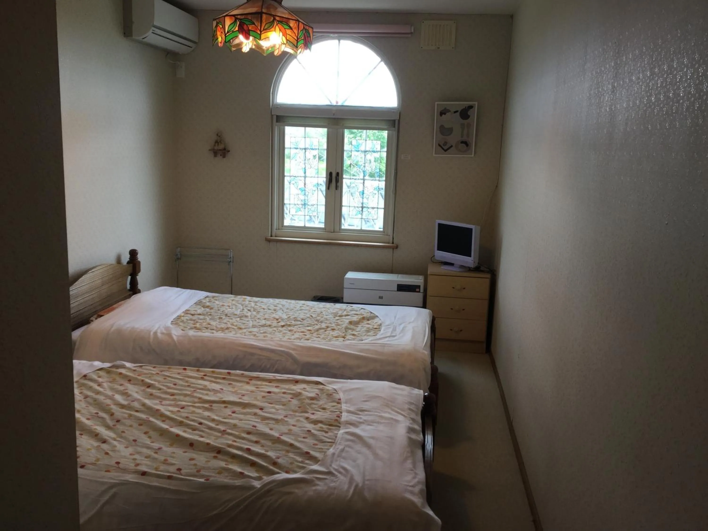 Photo of the whole room, Bed in Natsumi no Sato