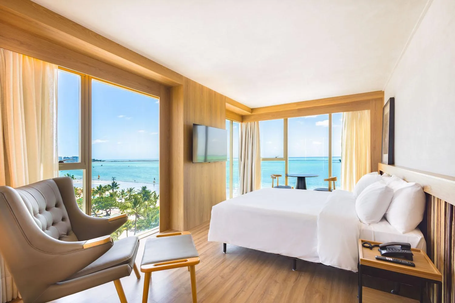 Bed in Sais Beach Living Hotel