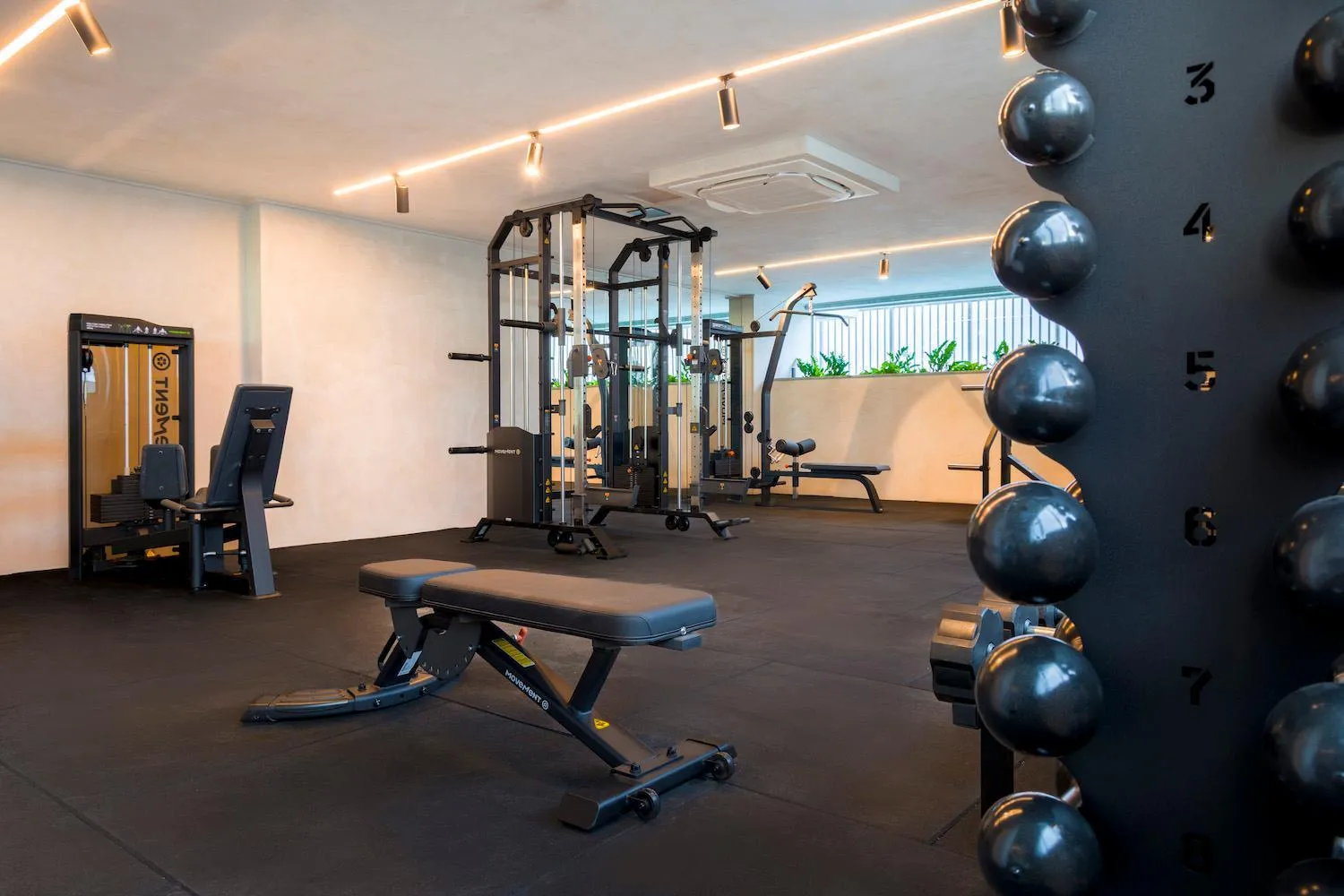 Fitness centre/facilities in Sais Beach Living Hotel