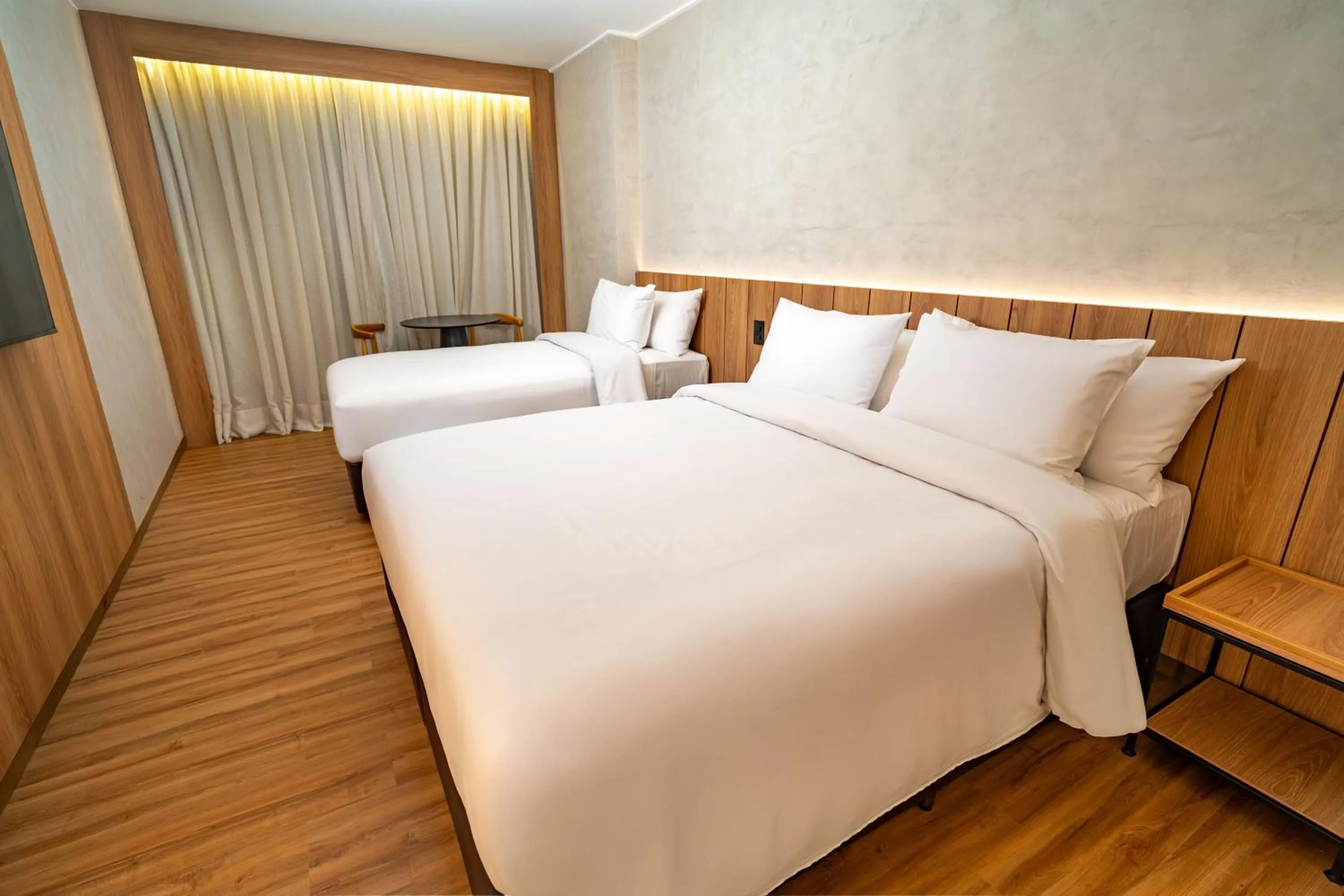 Bed in Sais Beach Living Hotel