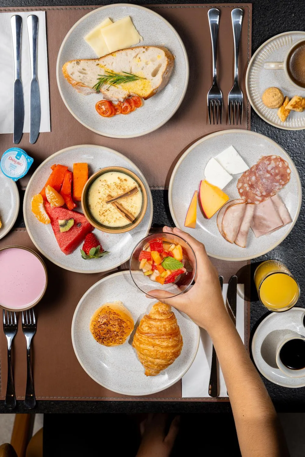 Food and drinks in Sais Beach Living Hotel