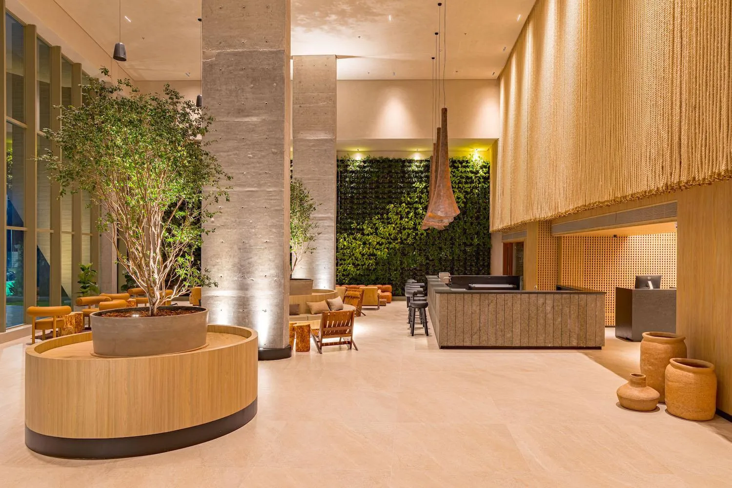 Lobby or reception in Sais Beach Living Hotel