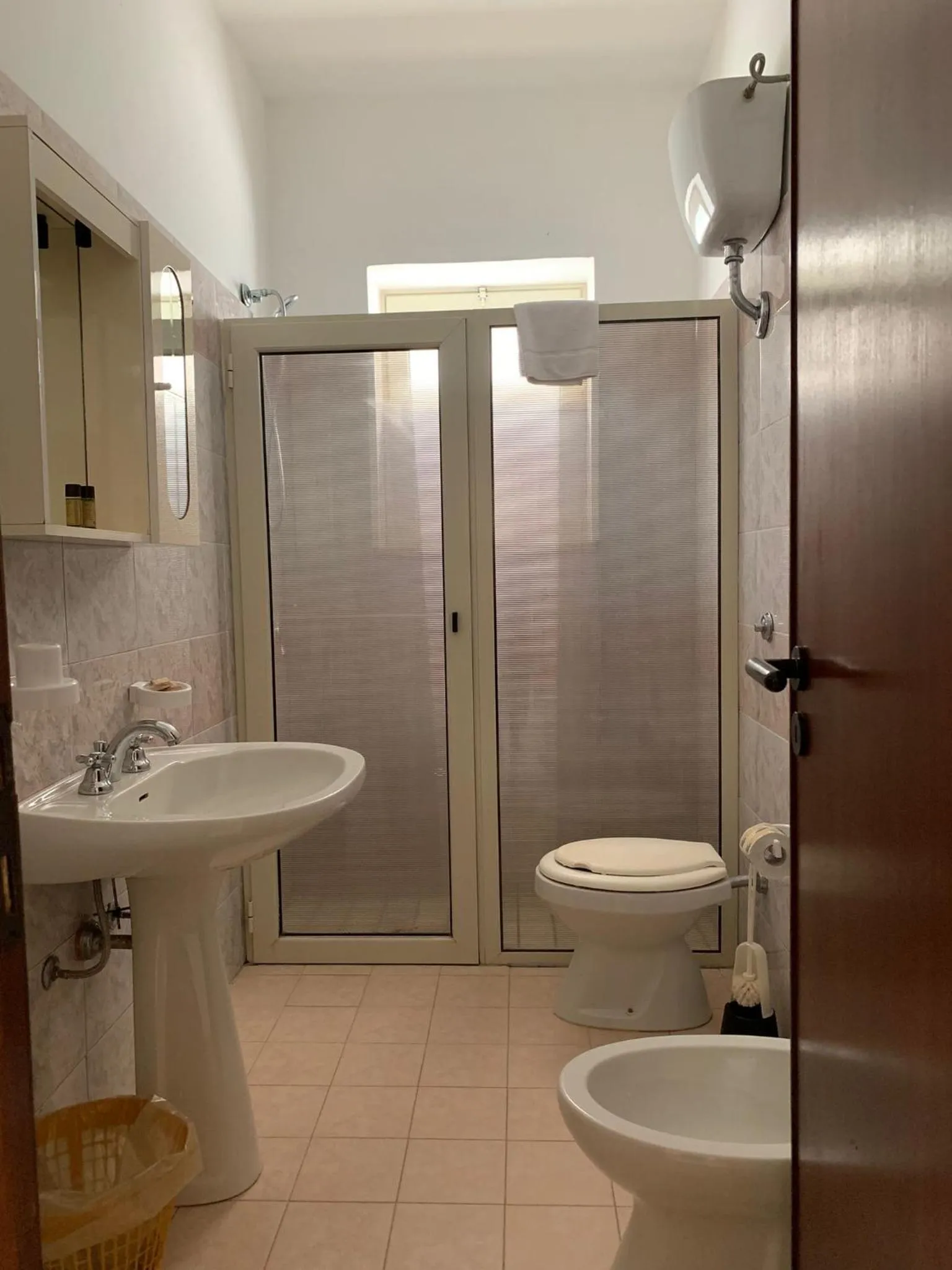 Bathroom in Hotel Le Macine