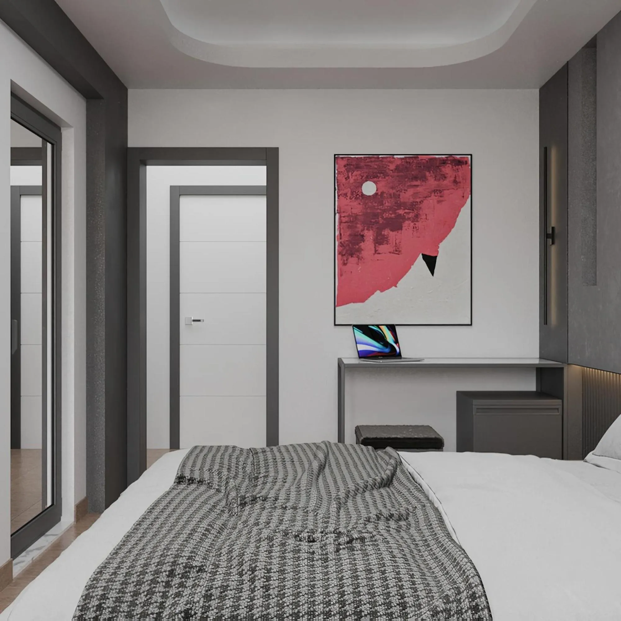 Photo of the whole room, Bed in Medi Otel