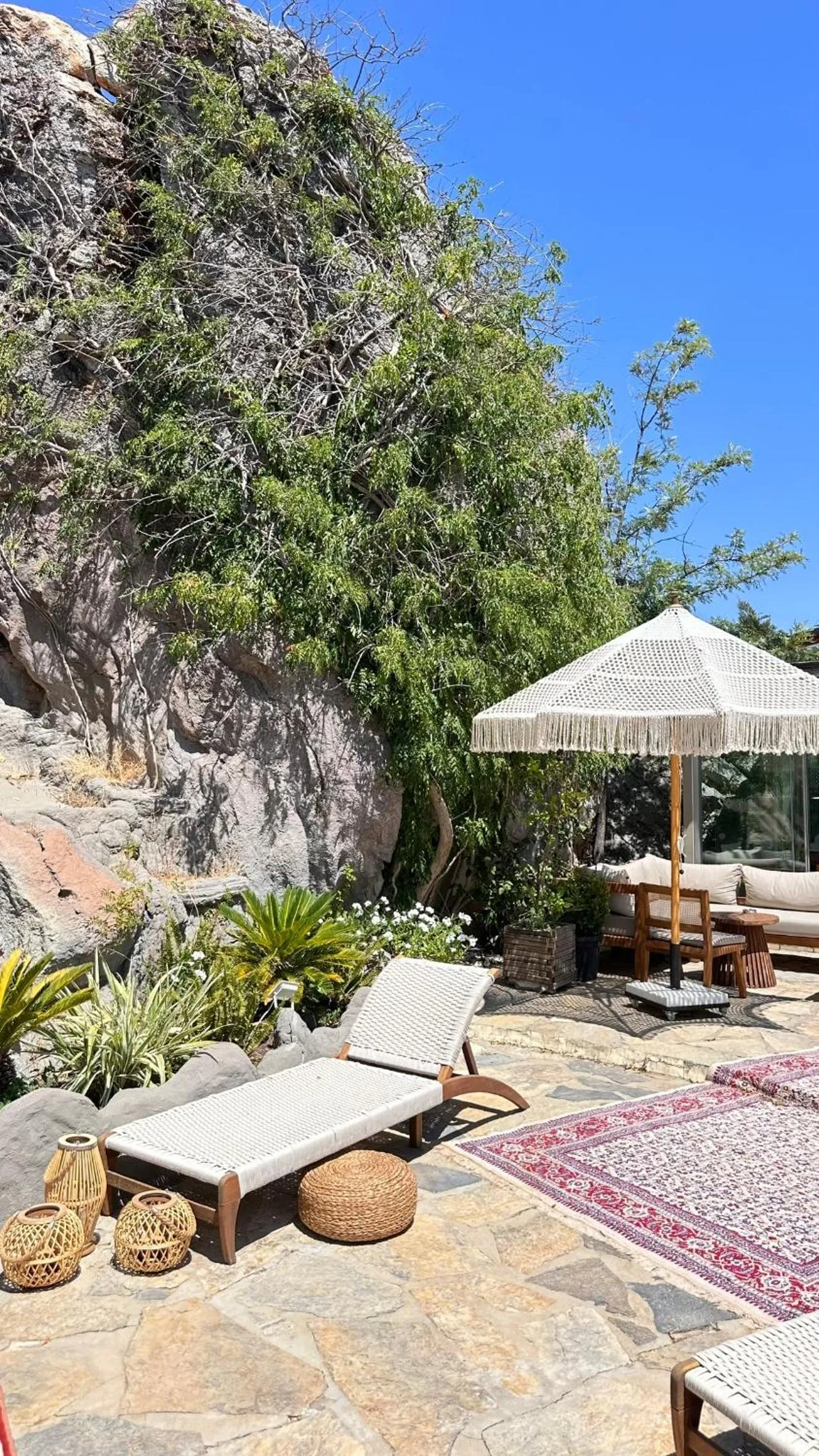 Patio in The Aegean Gate Hotel