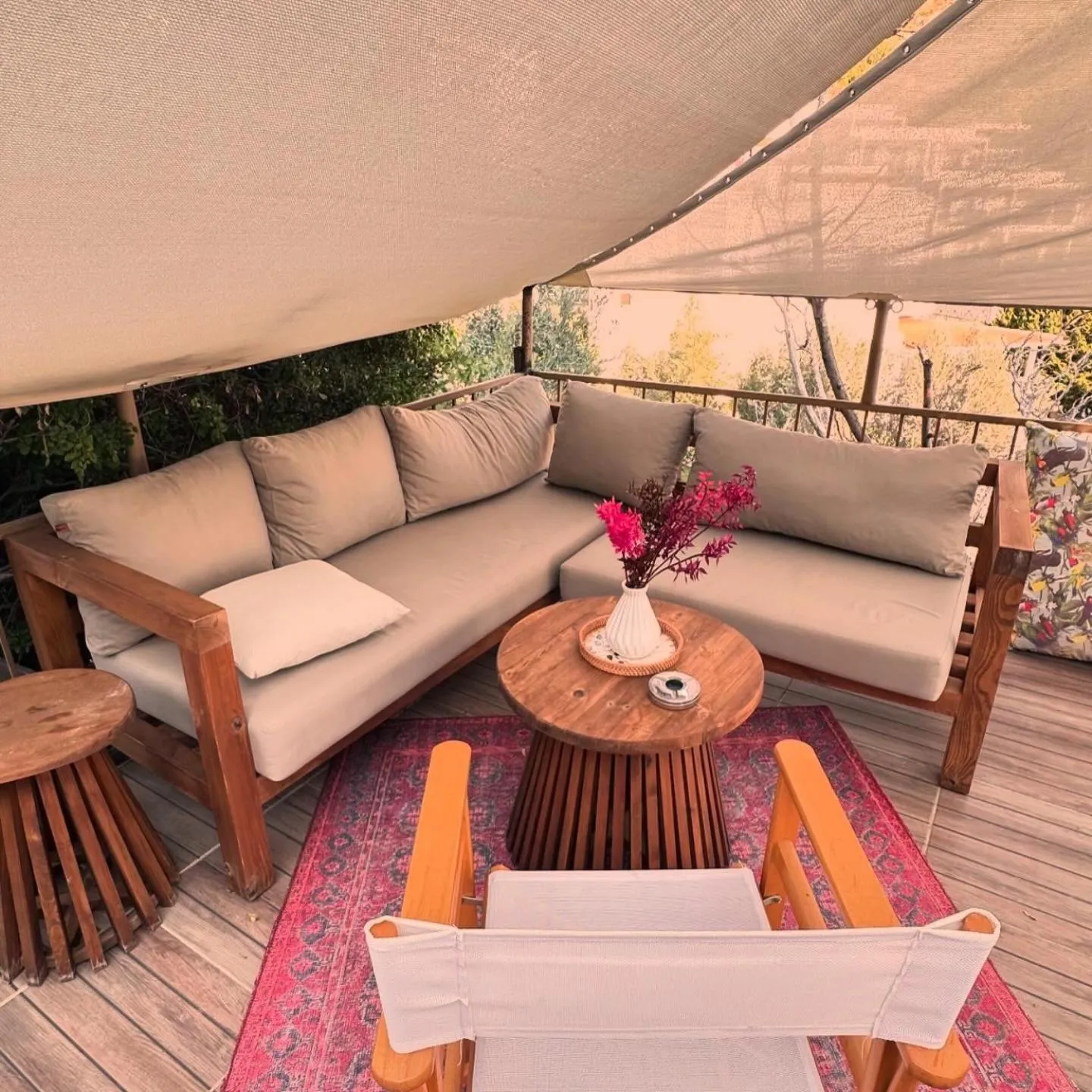 Patio in The Aegean Gate Hotel