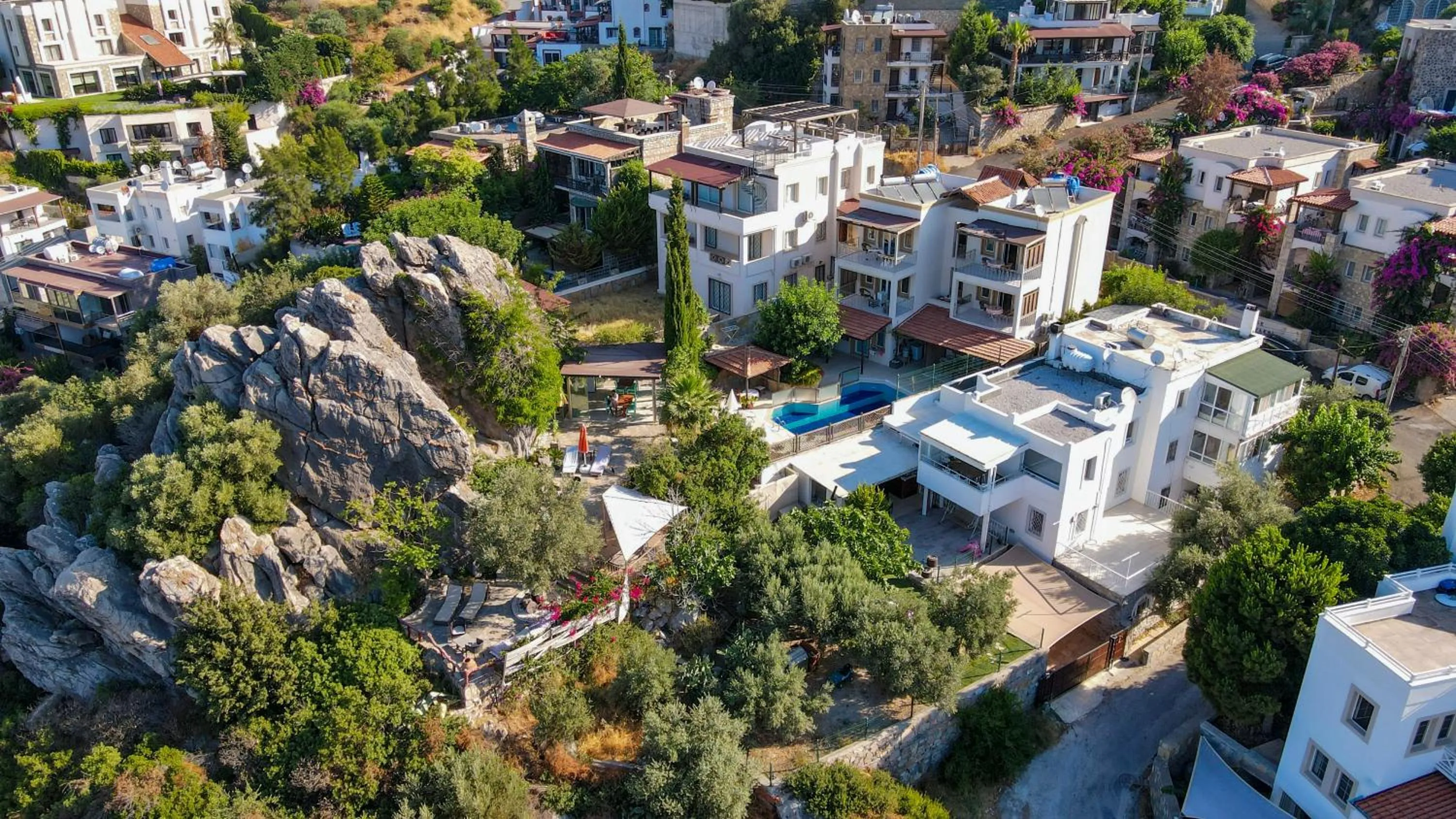 Bird's eye view in The Aegean Gate Hotel