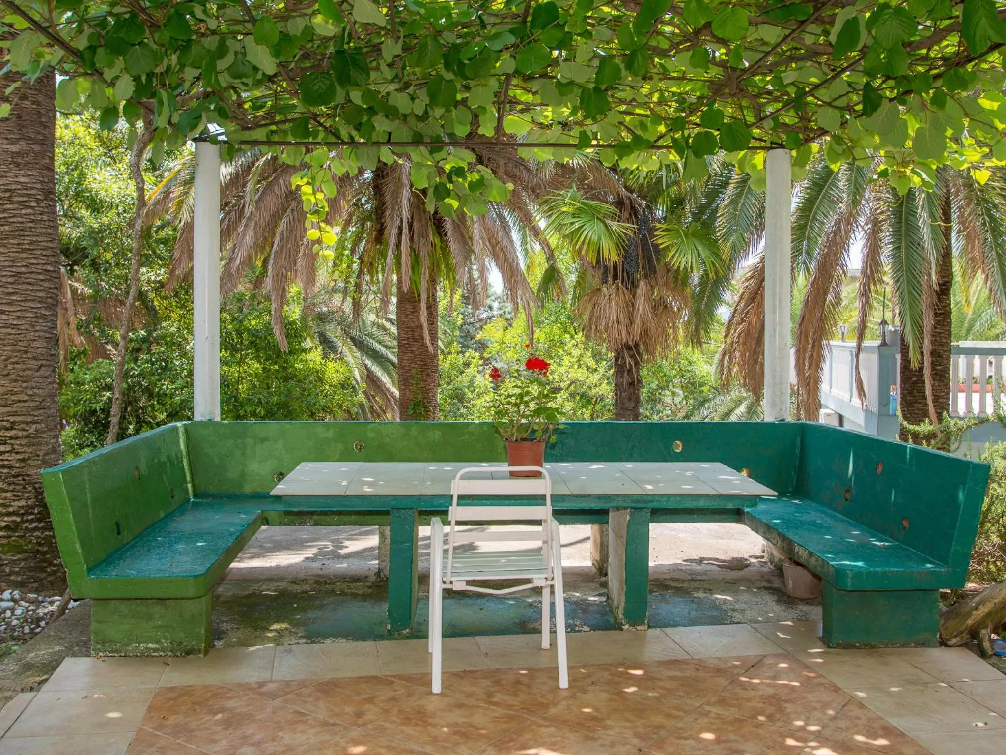 Patio in Apartments Dikan