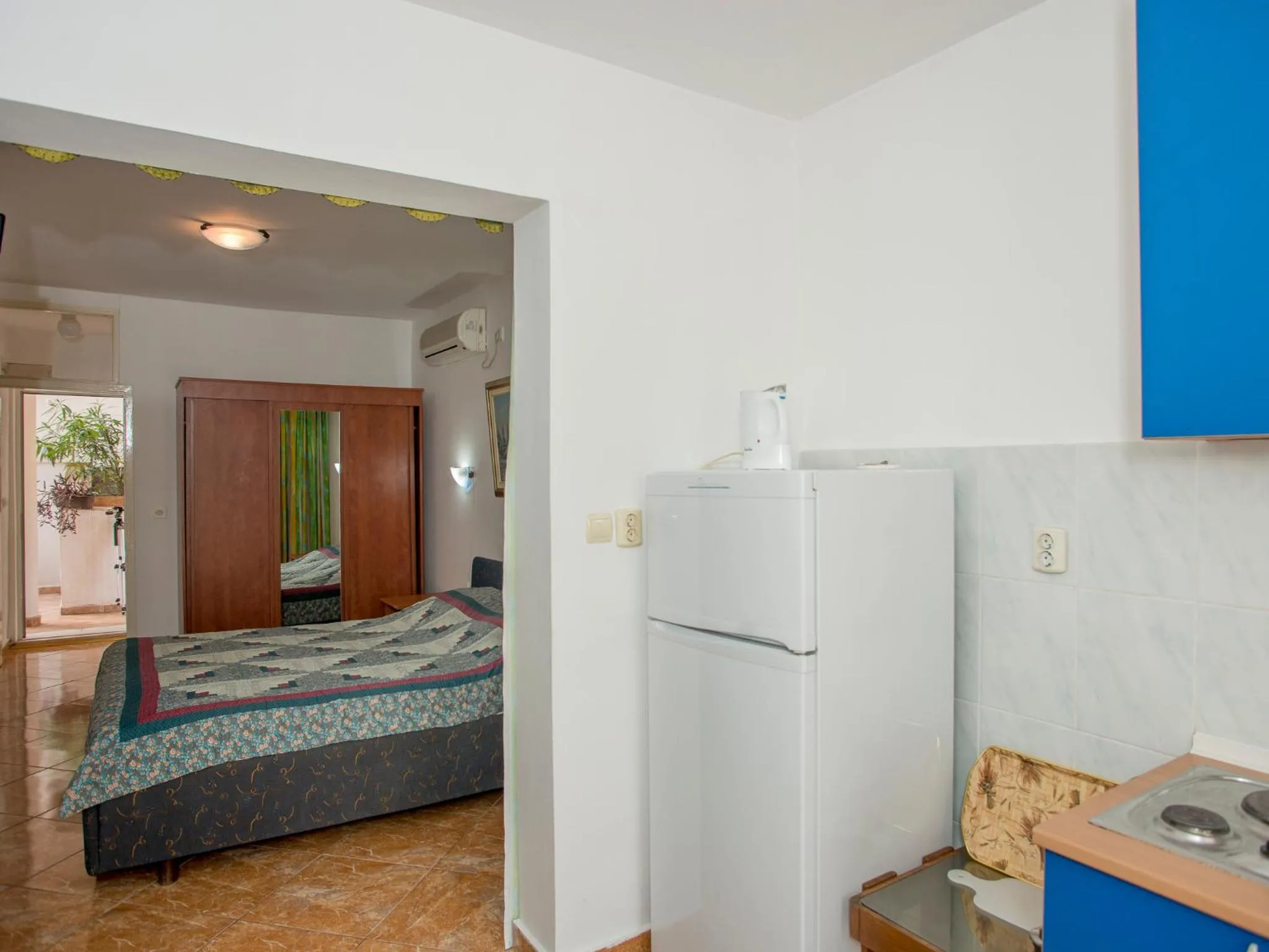 Bed in Apartments Dikan