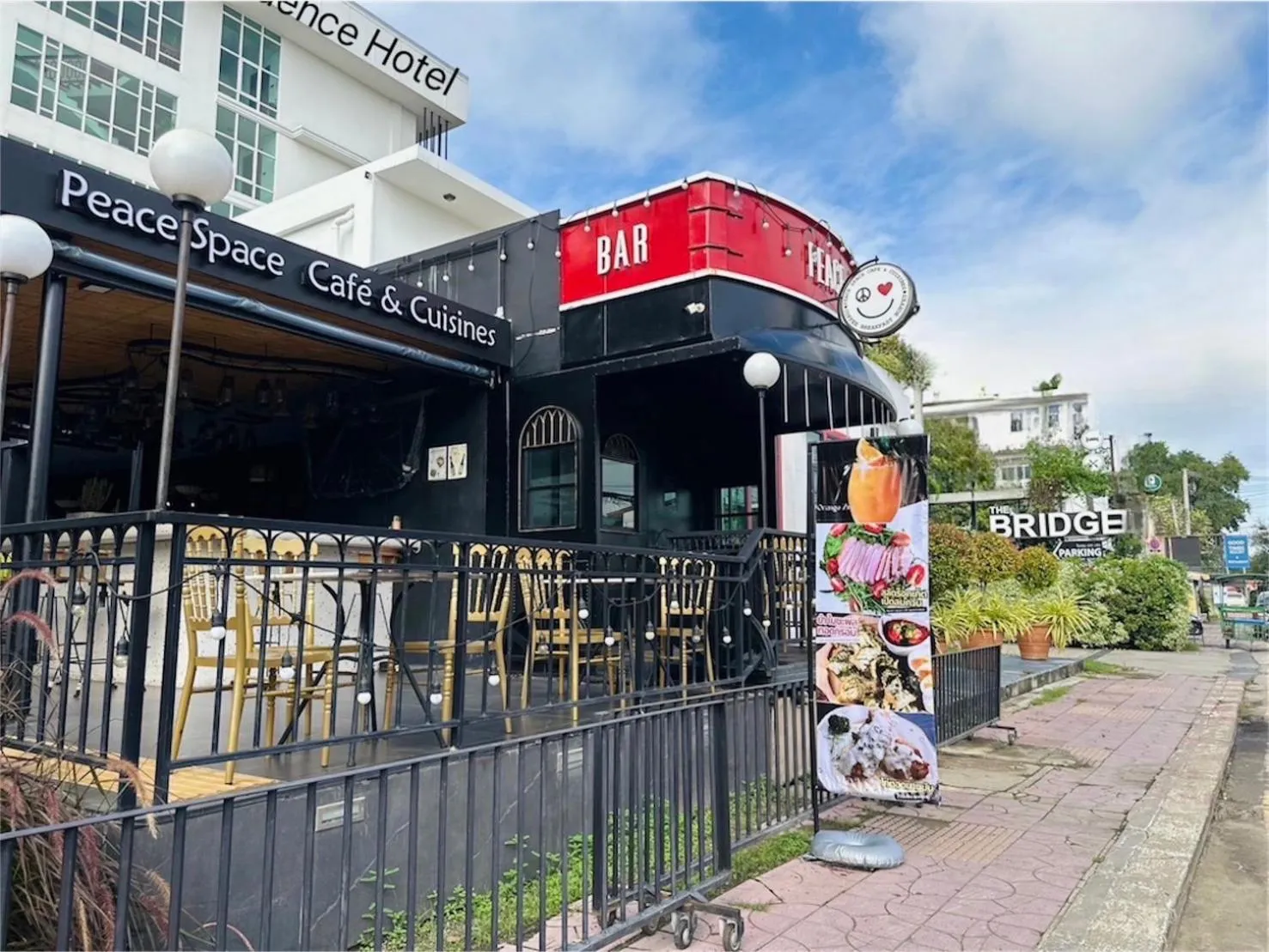 Restaurant/places to eat in The Bridge Residence Hotel