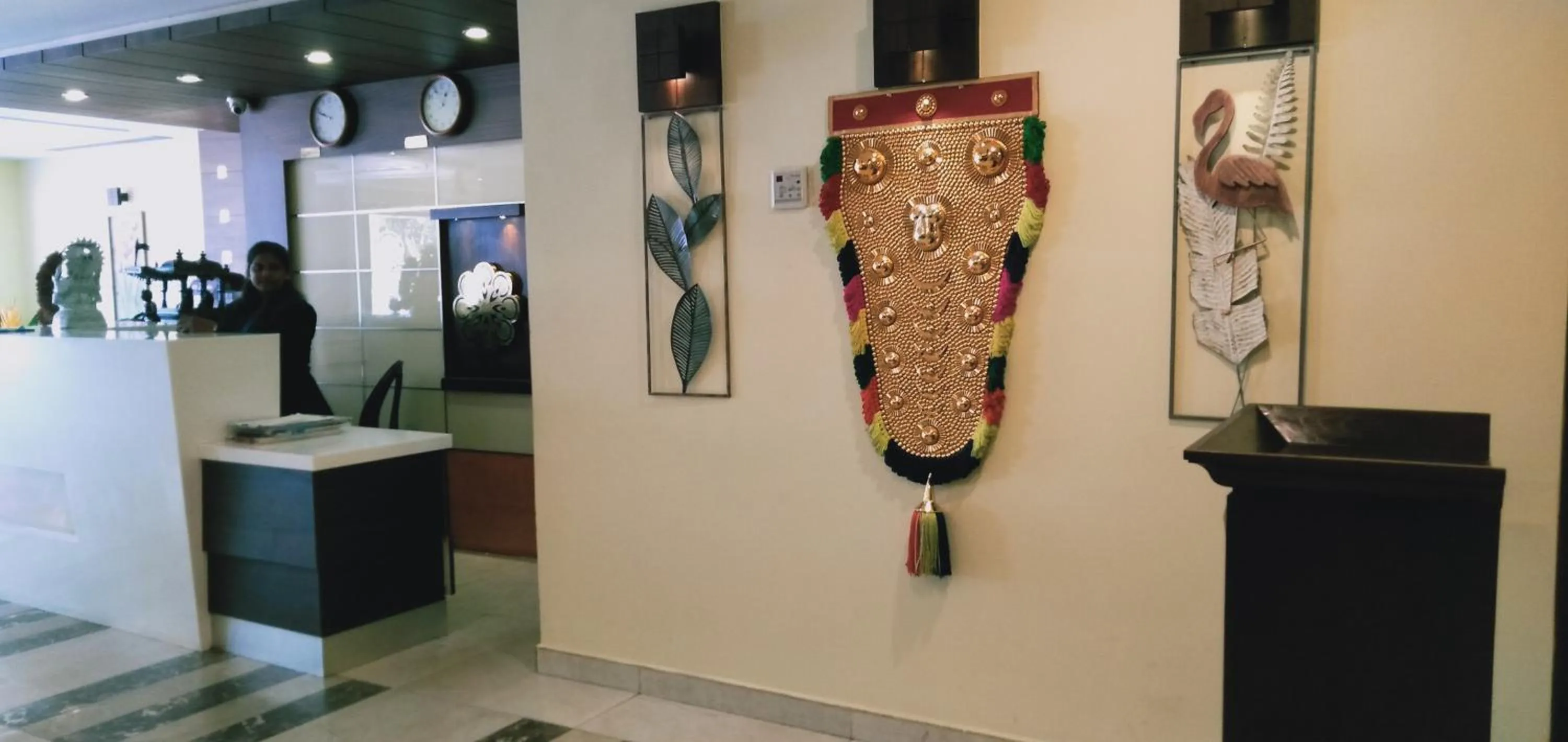 Lobby or reception in Chirag Inn