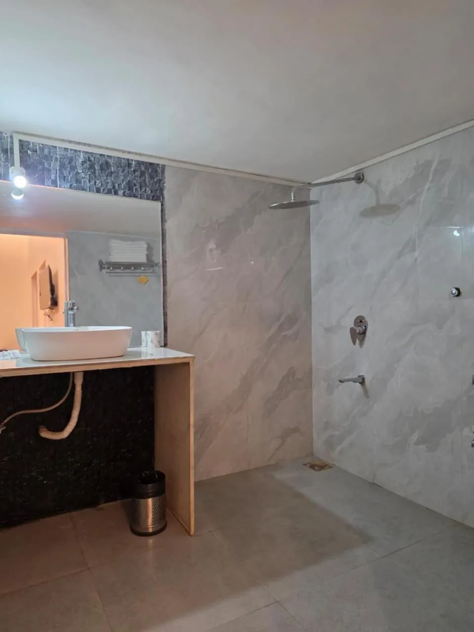 Bathroom in Perfectstayz Premium Goa Continental Baga