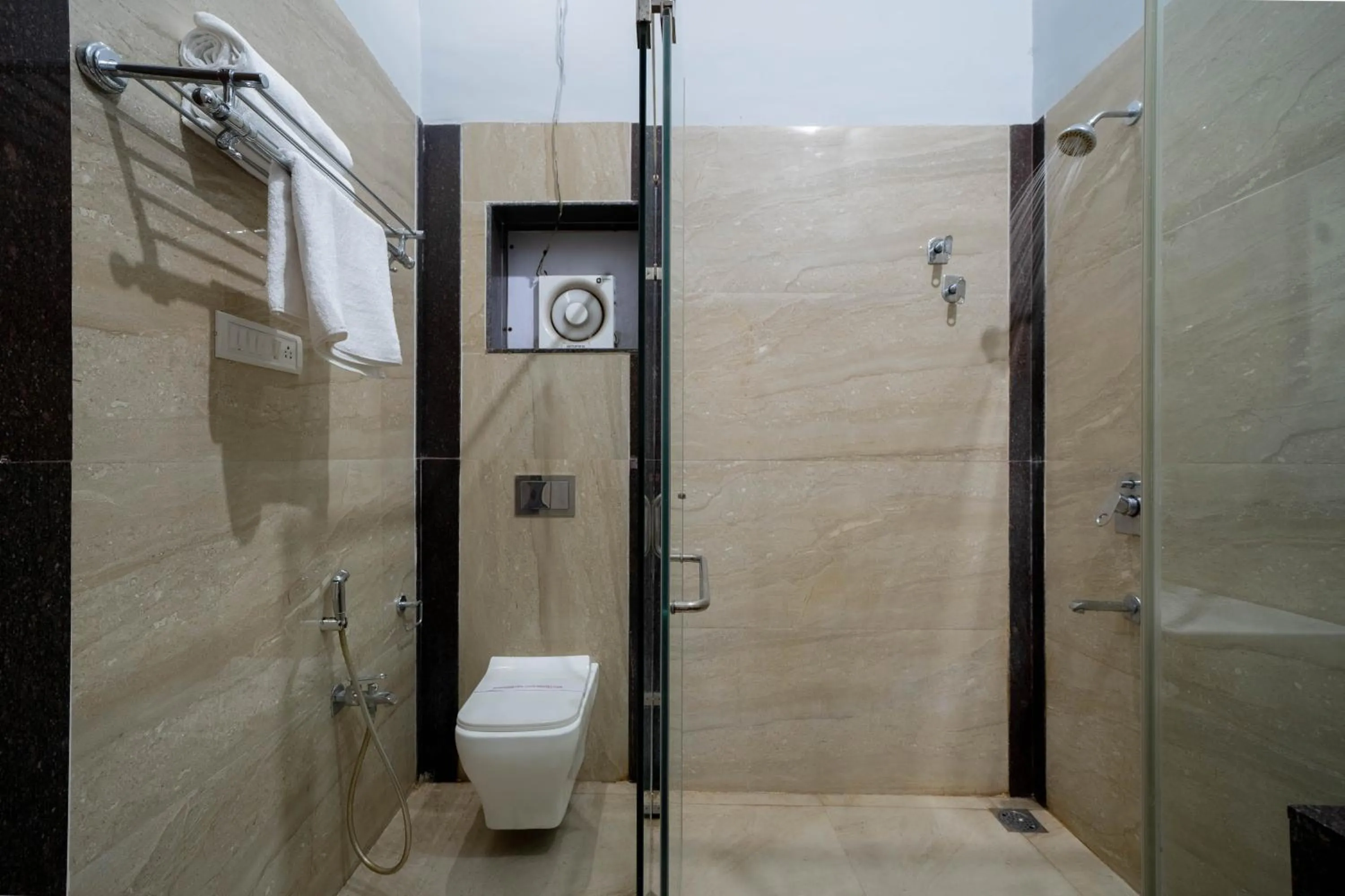 Bathroom in Perfectstayz Premium Goa Continental Baga