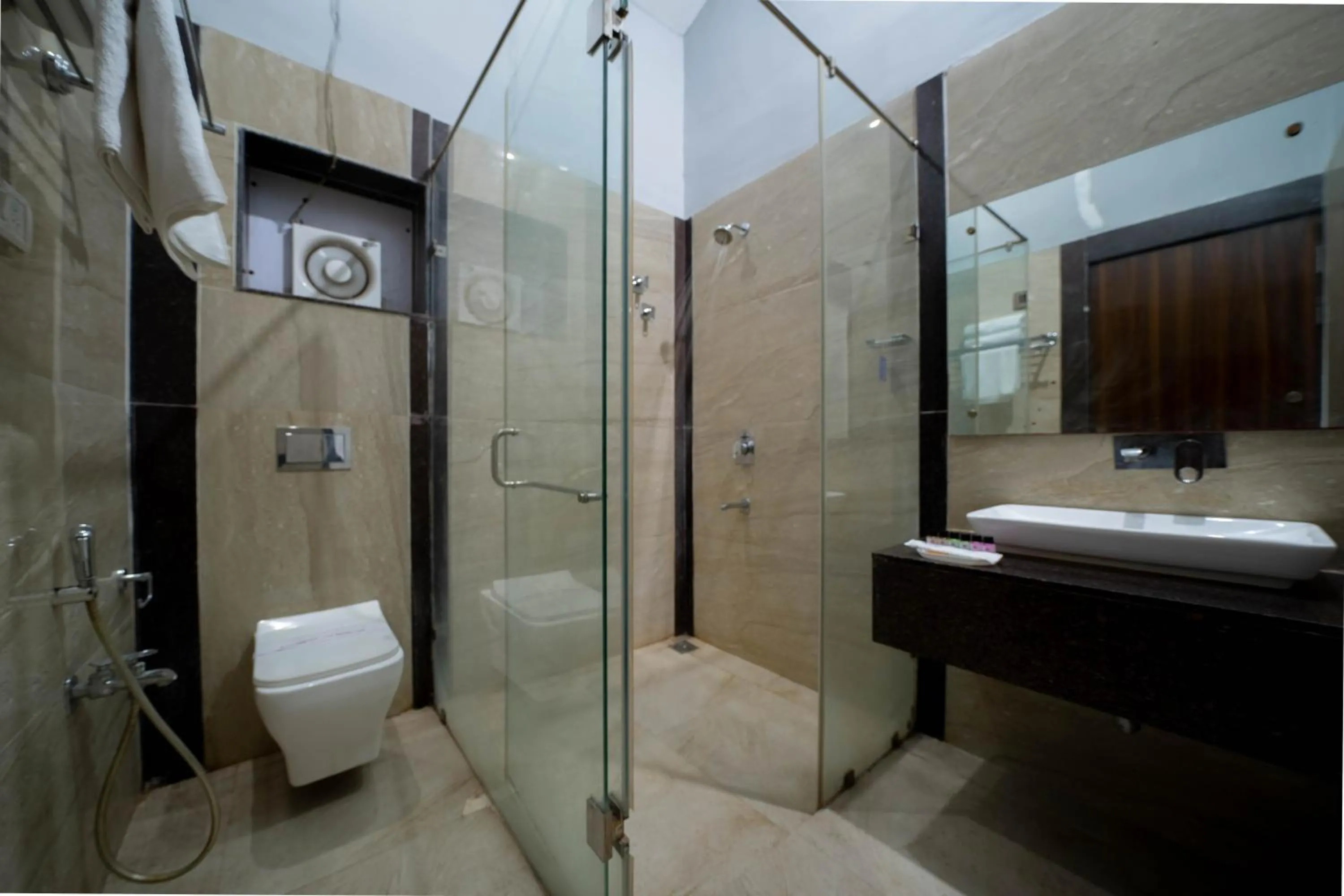 Bathroom in Perfectstayz Premium Goa Continental Baga