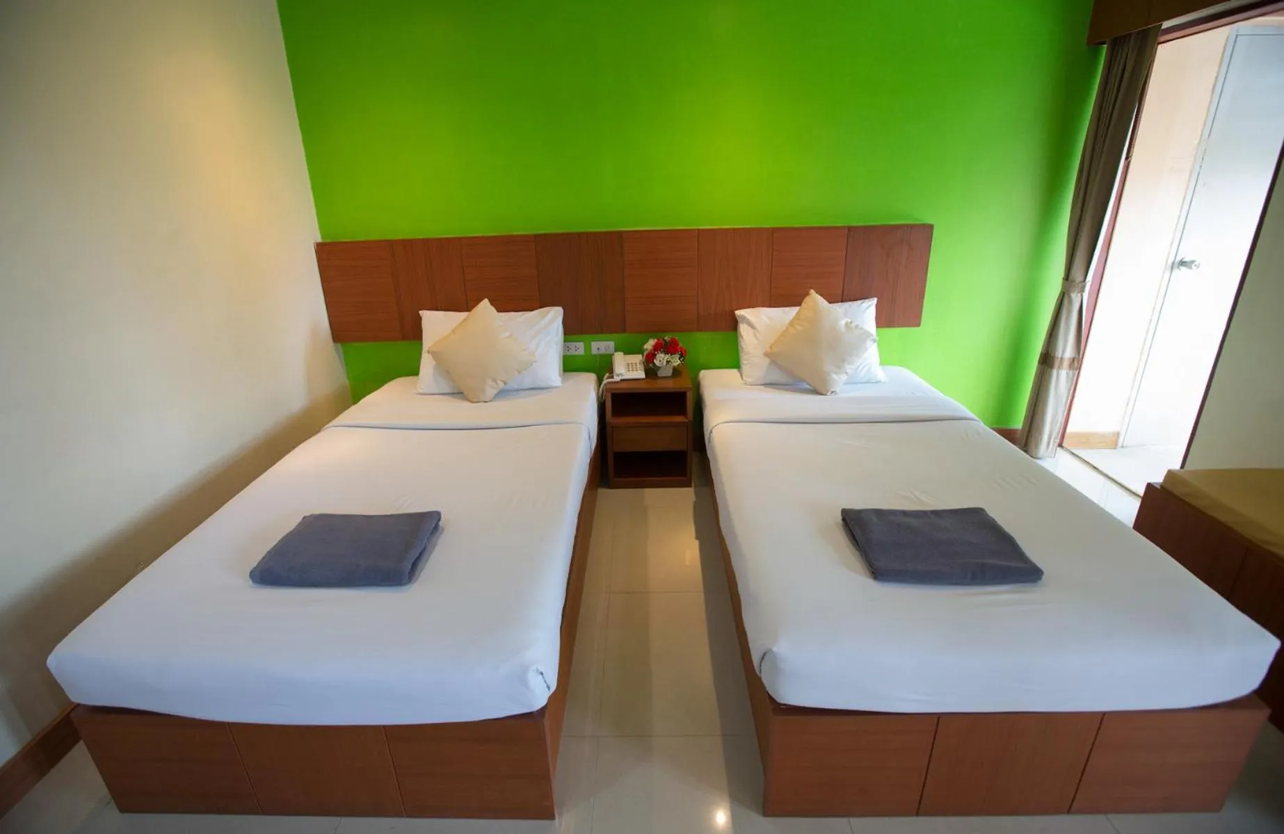 Bedroom, Bed in Twin Palms Resort Pattaya, SHA Extra Plus Certified