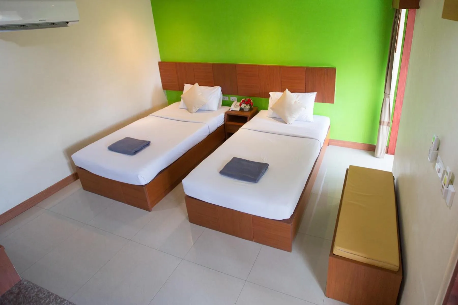 Bed in Twin Palms Resort Pattaya, SHA Extra Plus Certified