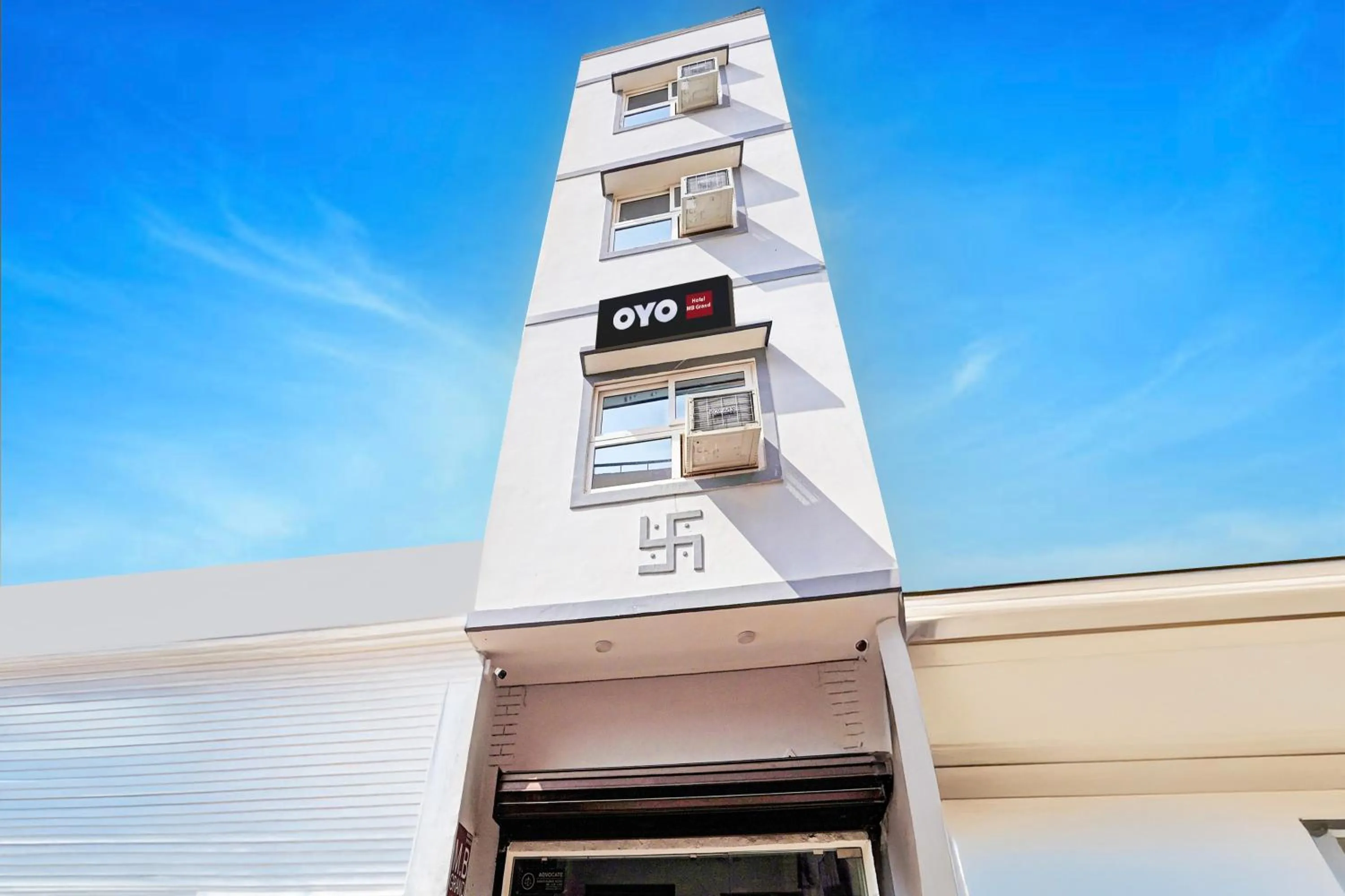 Facade/entrance in Hotel O MB Grand
