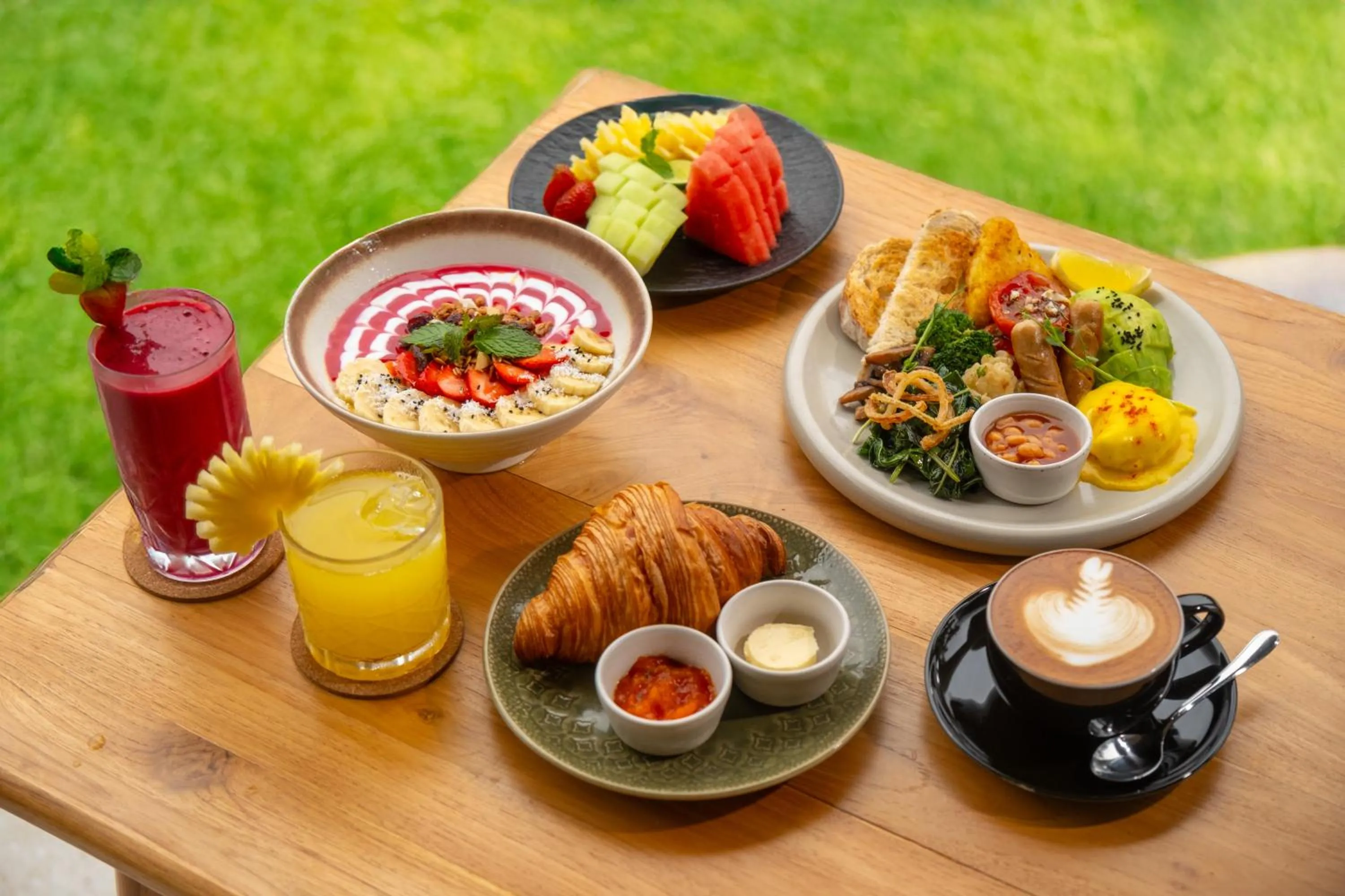 Breakfast in Emana Bambooscape