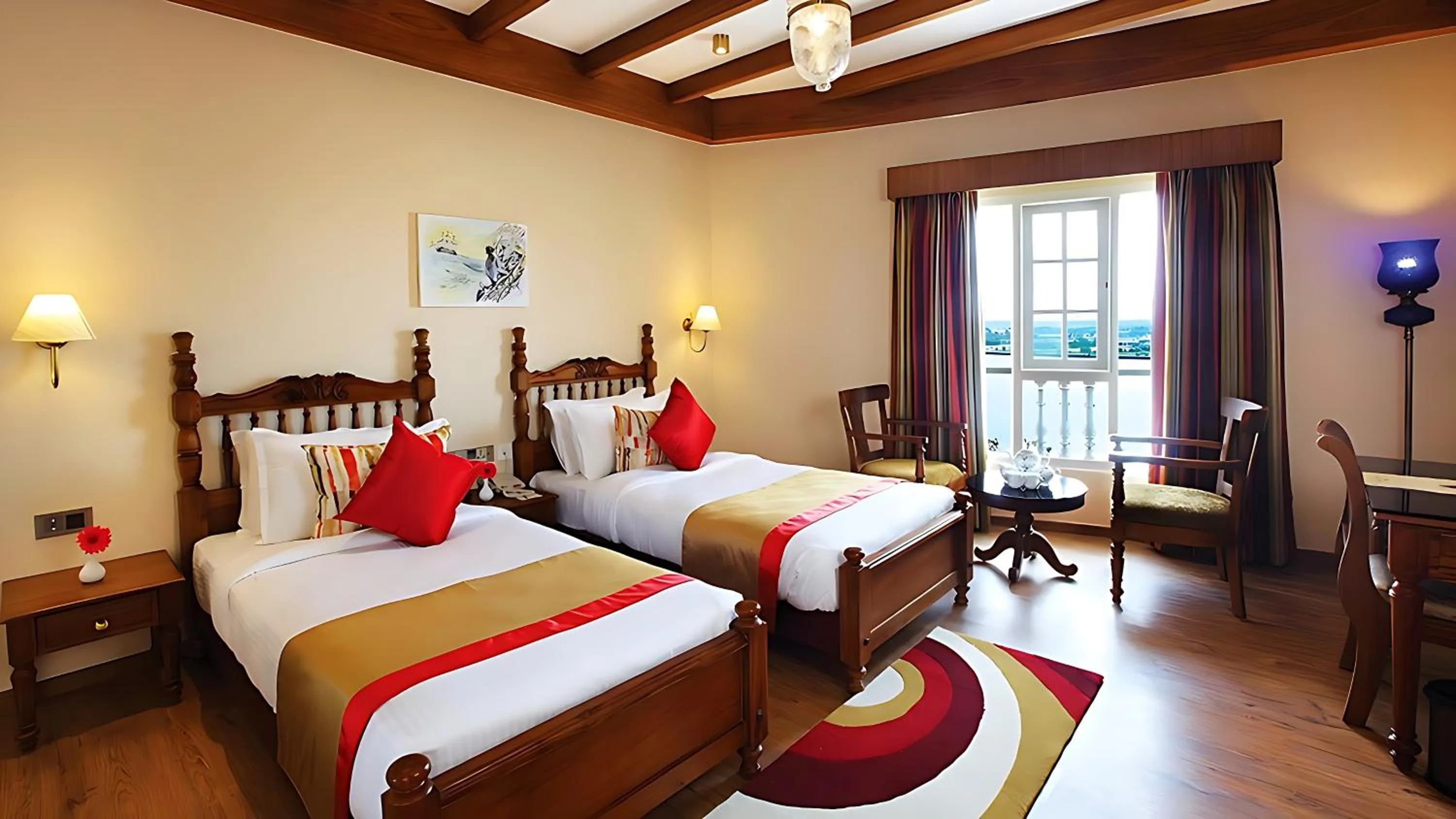Bed in Le Maritime Kochi