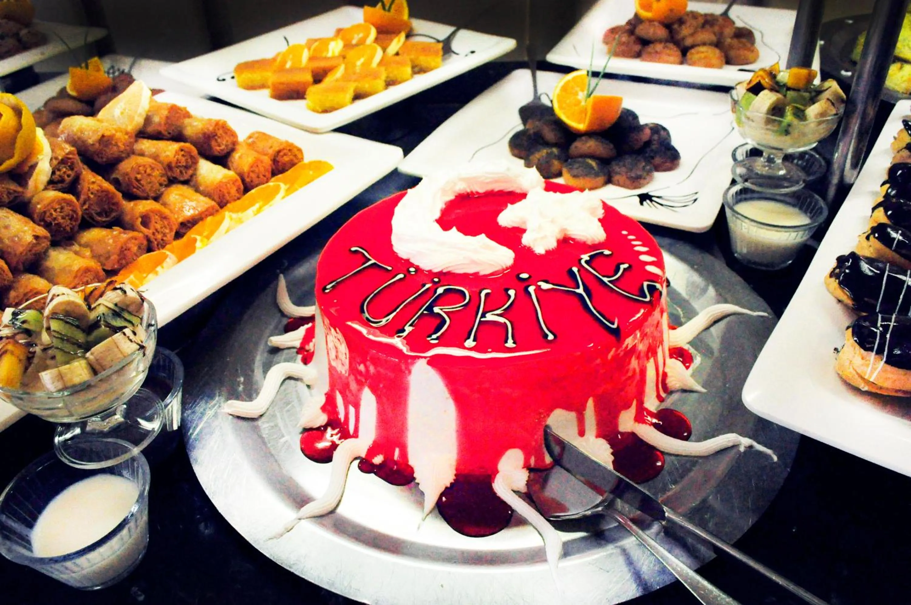 Food close-up in Golden Lotus Hotel