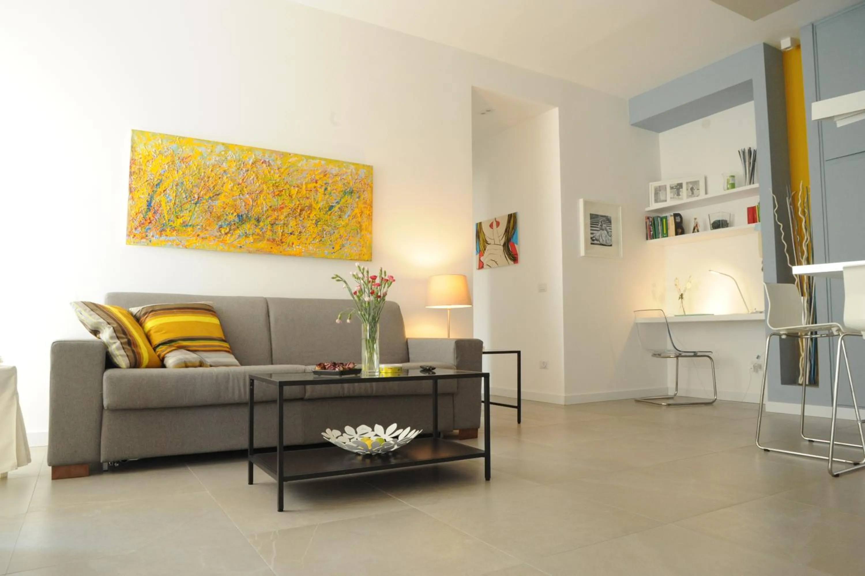 Living room in Saint Peter's House
